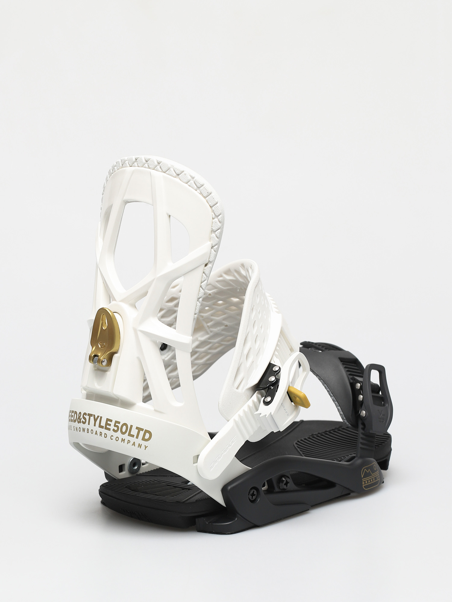 Męskie Wiązania snowboardowe Drake Fifty Smu (steel grey/white)