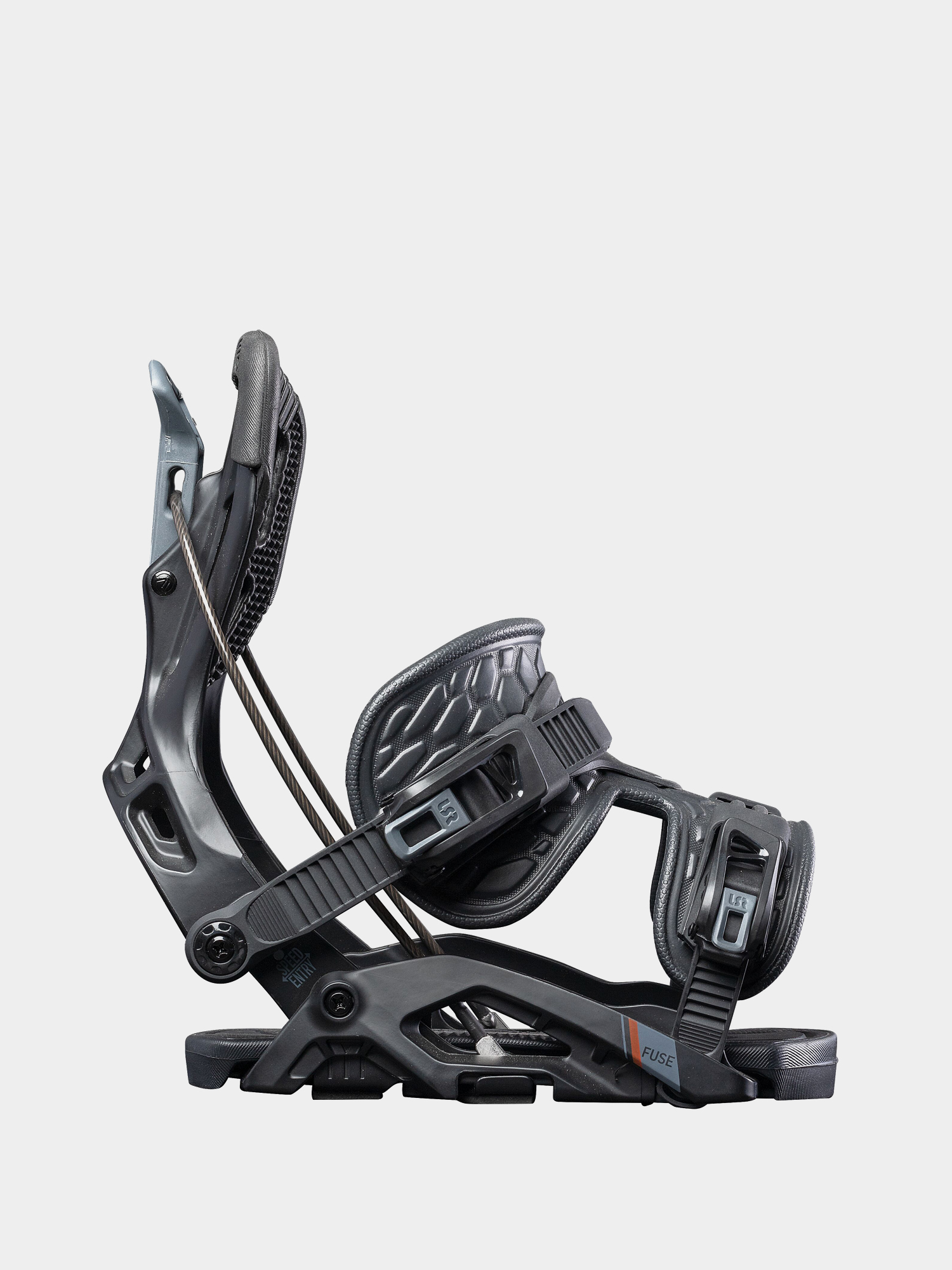 Męskie Wiązania snowboardowe Flow Fuse (black)