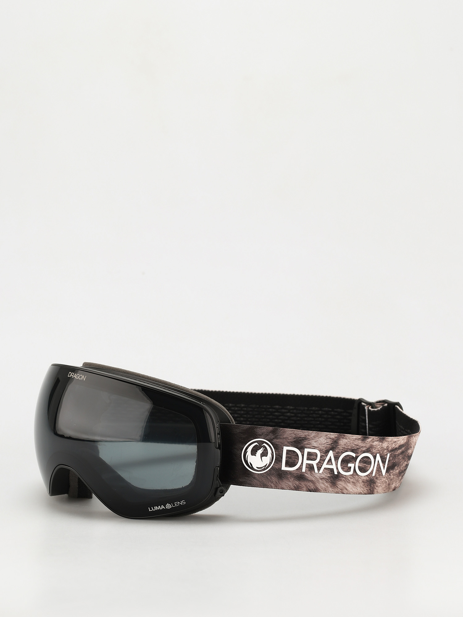 Gogle Dragon X2s (snow leopard/ll dark smoke/ll light rose)