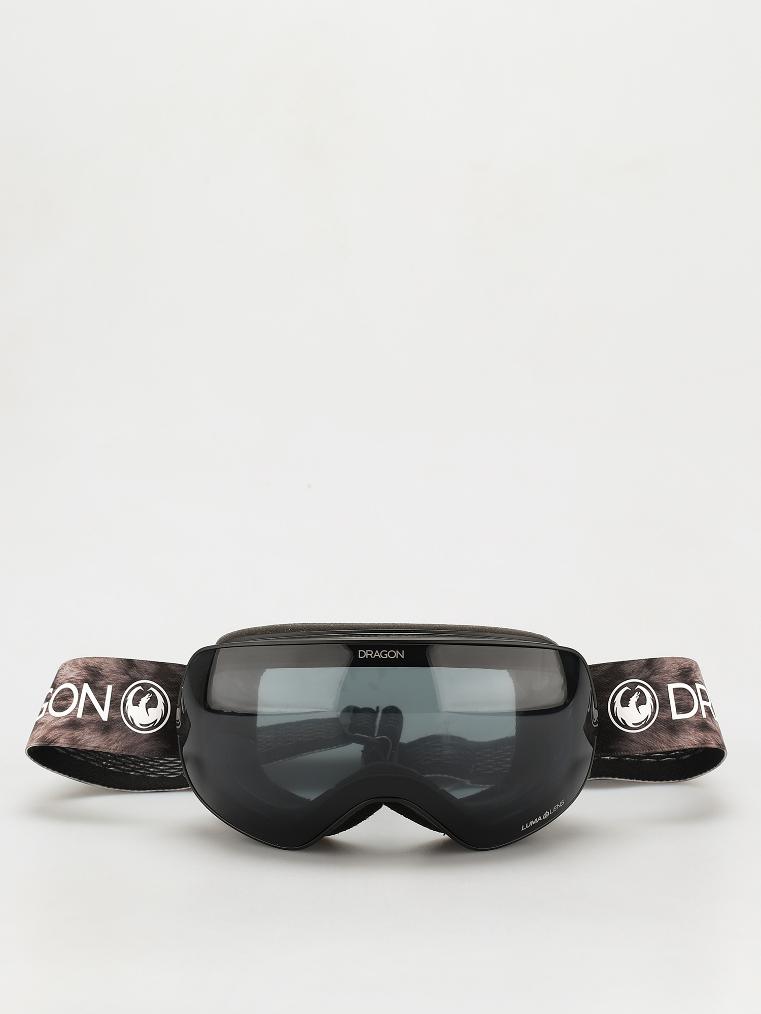 Gogle Dragon X2s (snow leopard/ll dark smoke/ll light rose)