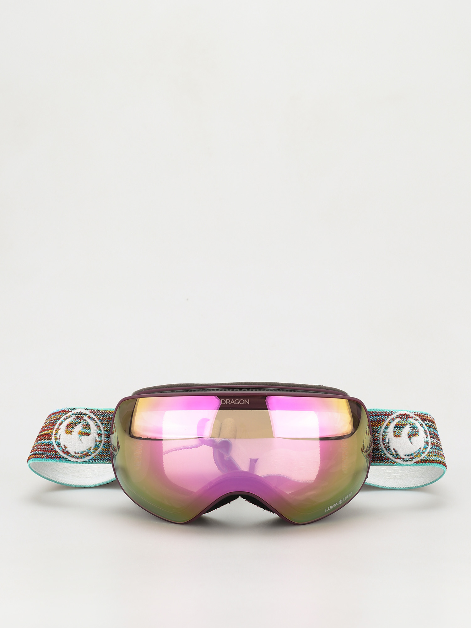 Gogle Dragon X2s (shred together/ll pink ion/ll dark smoke)