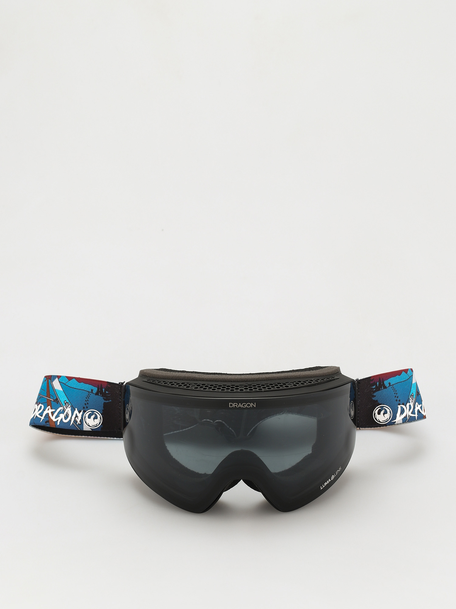 Gogle Dragon PXV (teddy/ll dark smoke/ll violet)