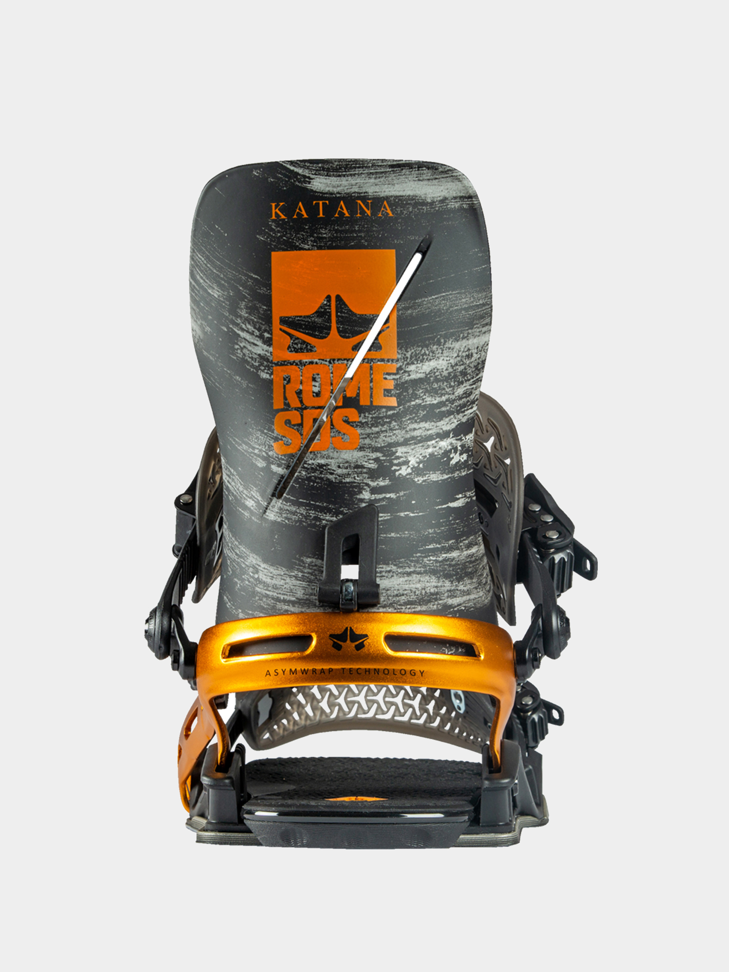 Męskie Wiązania snowboardowe Rome Katana (black/orange)
