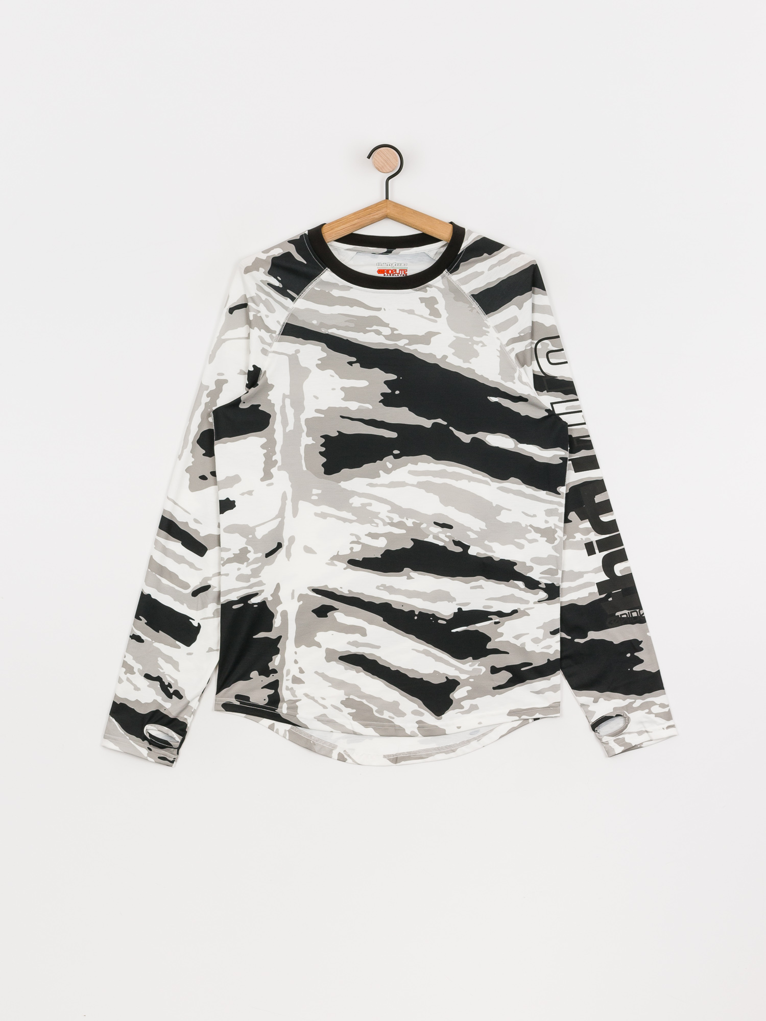 Męski Longsleeve aktywny ThirtyTwo Ridelite Shirt Ls (white/camo)