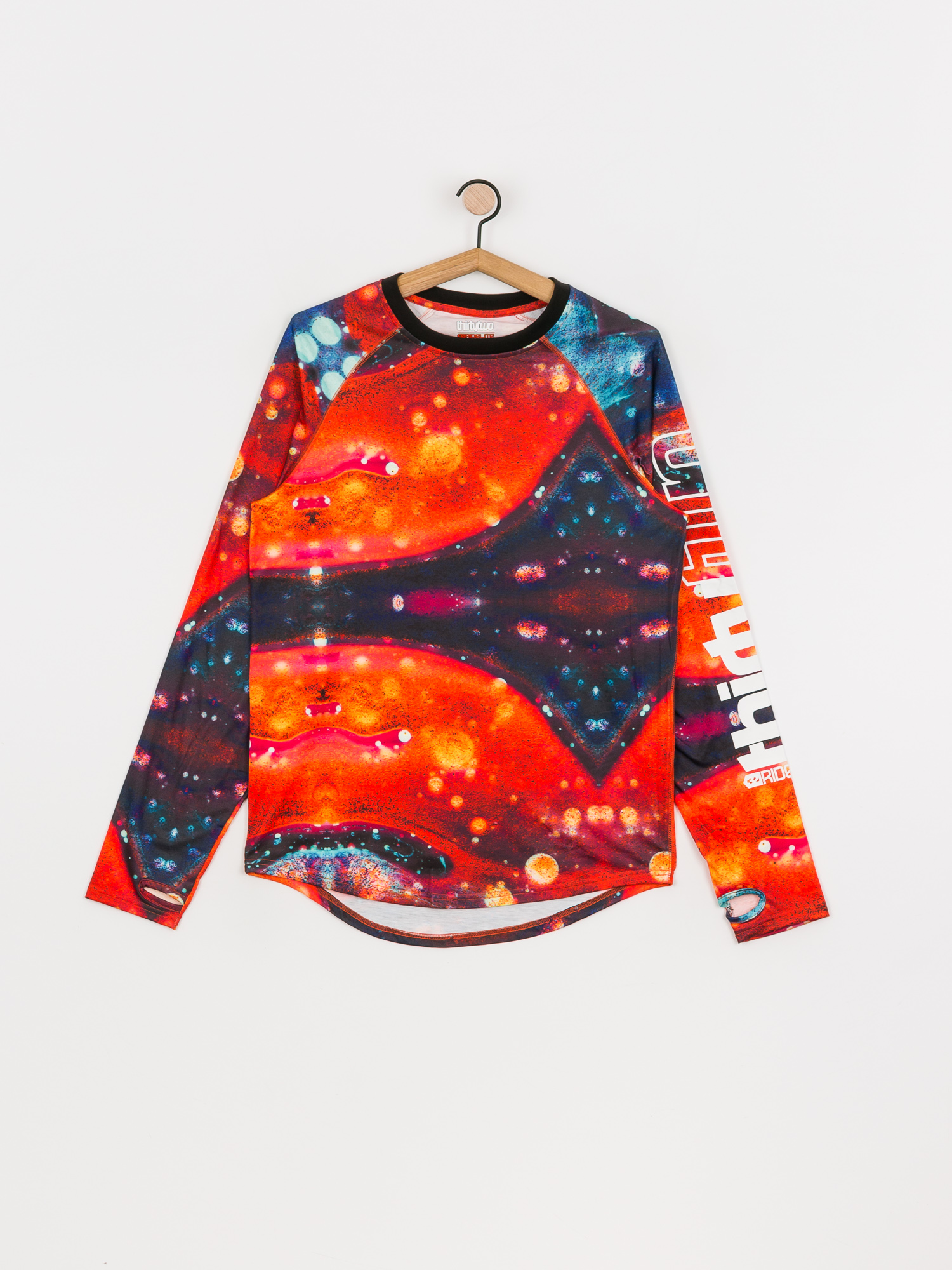 Longsleeve aktywny ThirtyTwo Ridelite Shirt Ls (black/print)