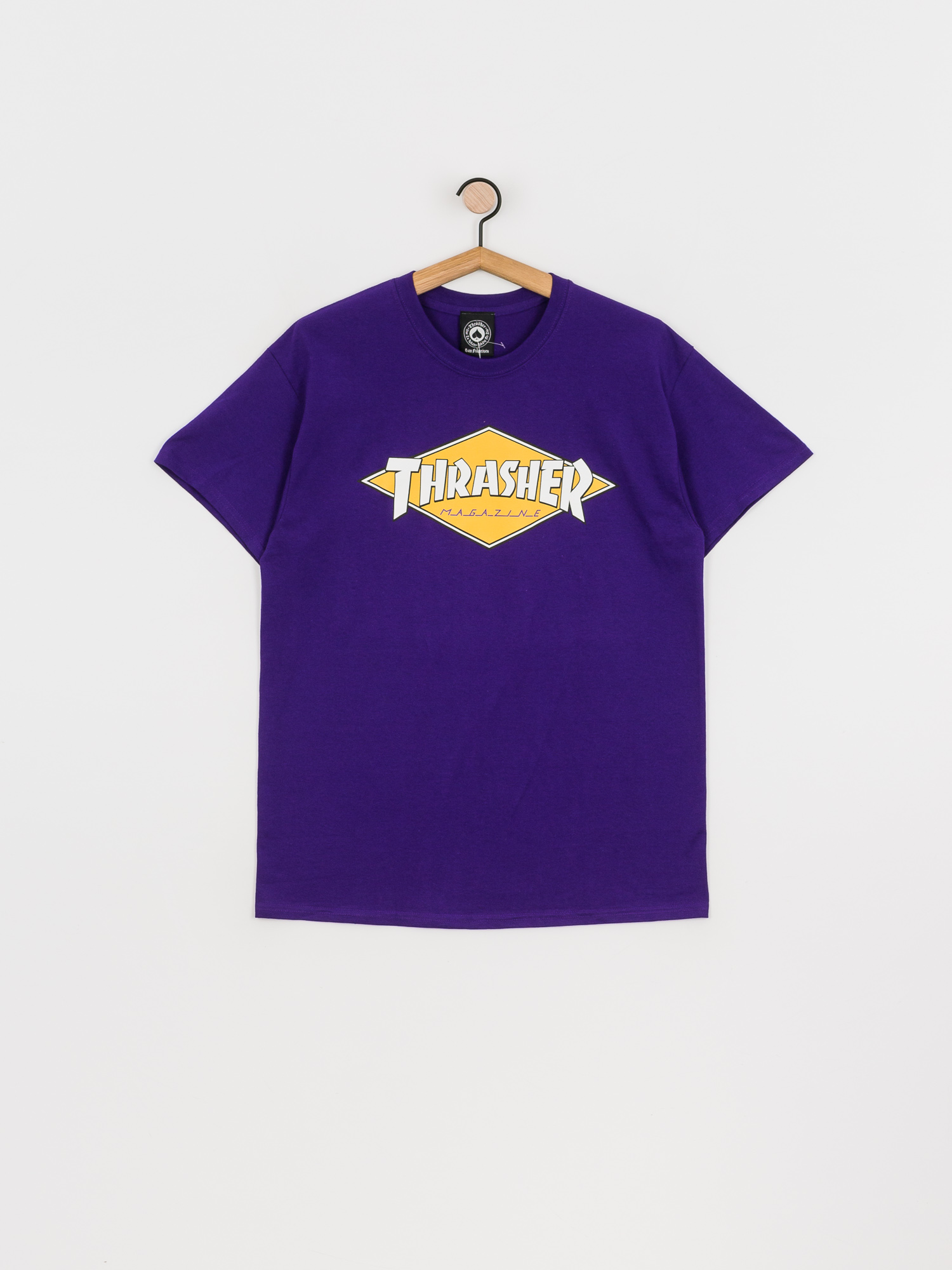 T-shirt Thrasher Diamond Logo (purple)