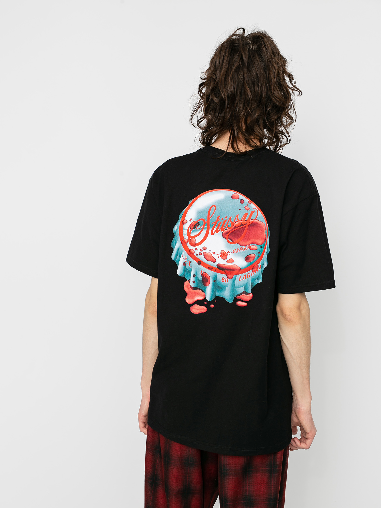 stussy bottle cap t shirt