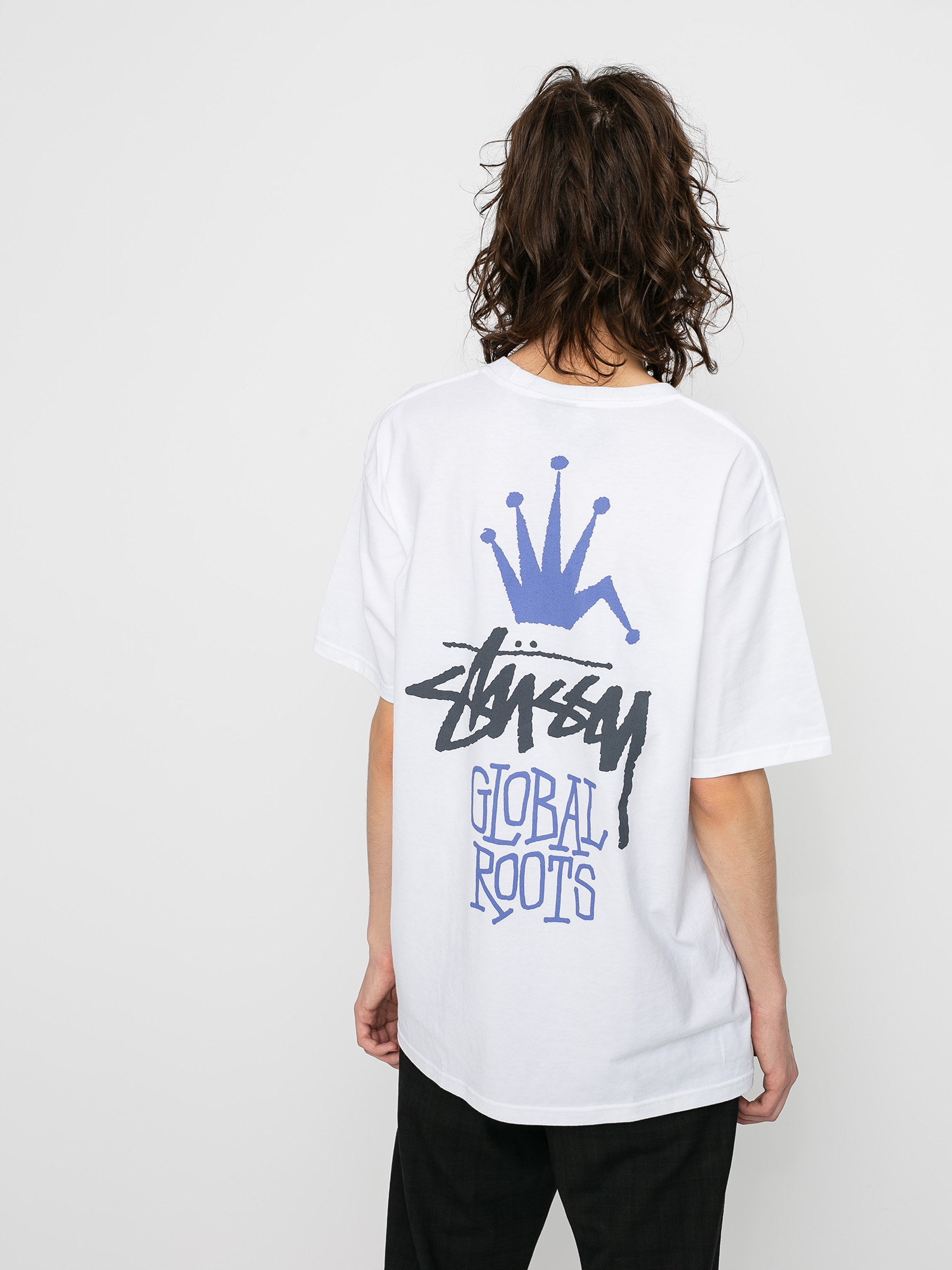 T-shirt Stussy Global Roots (white)