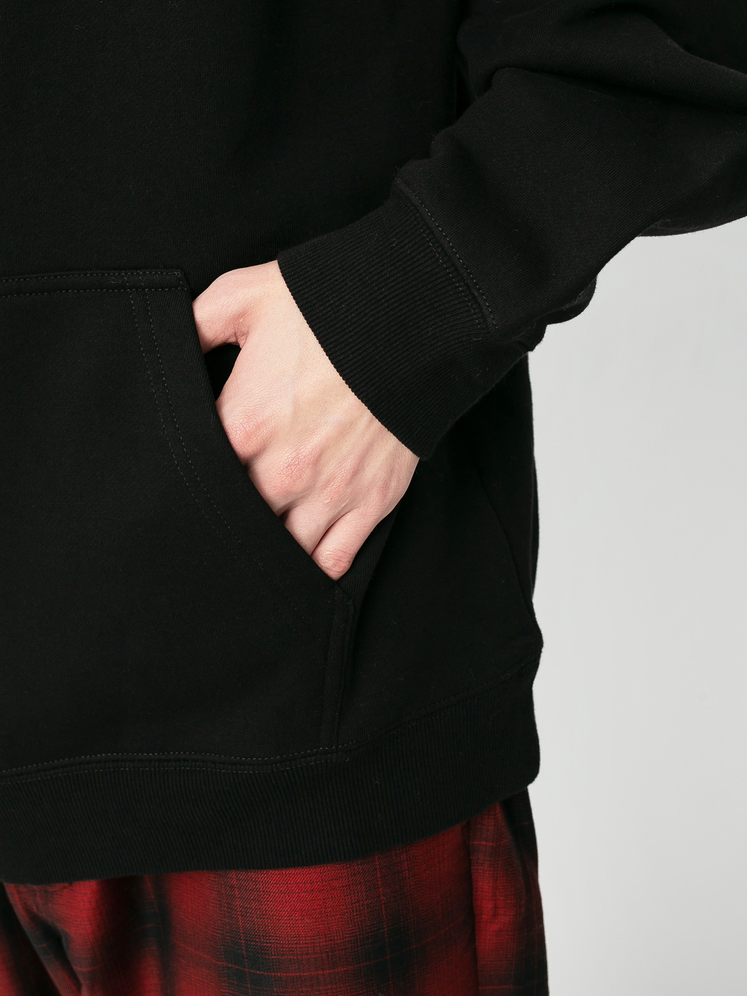 Bluza z kapturem Stussy Basic Stussy HD (black)