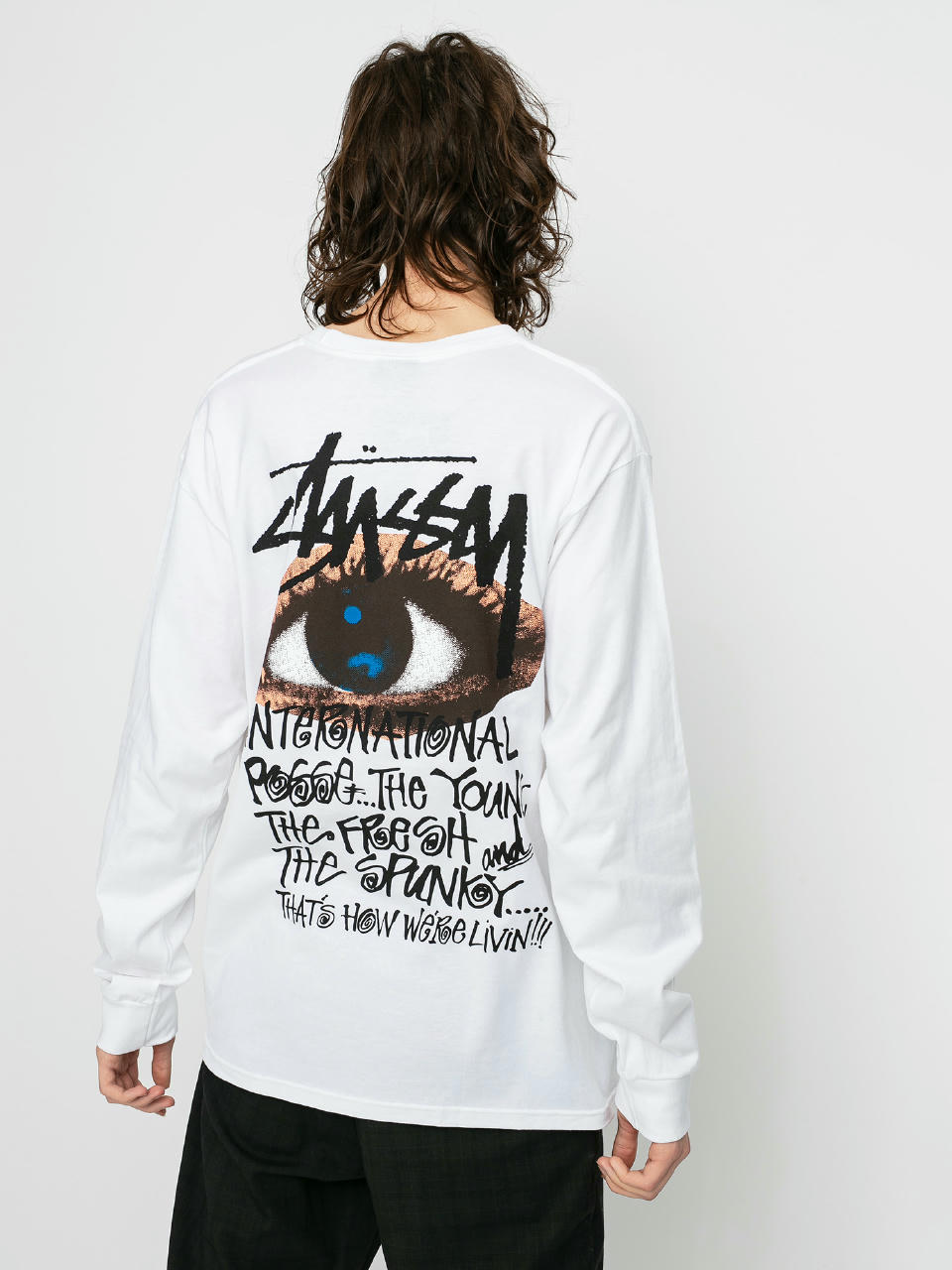 Longsleeve Stussy Ocular (white)