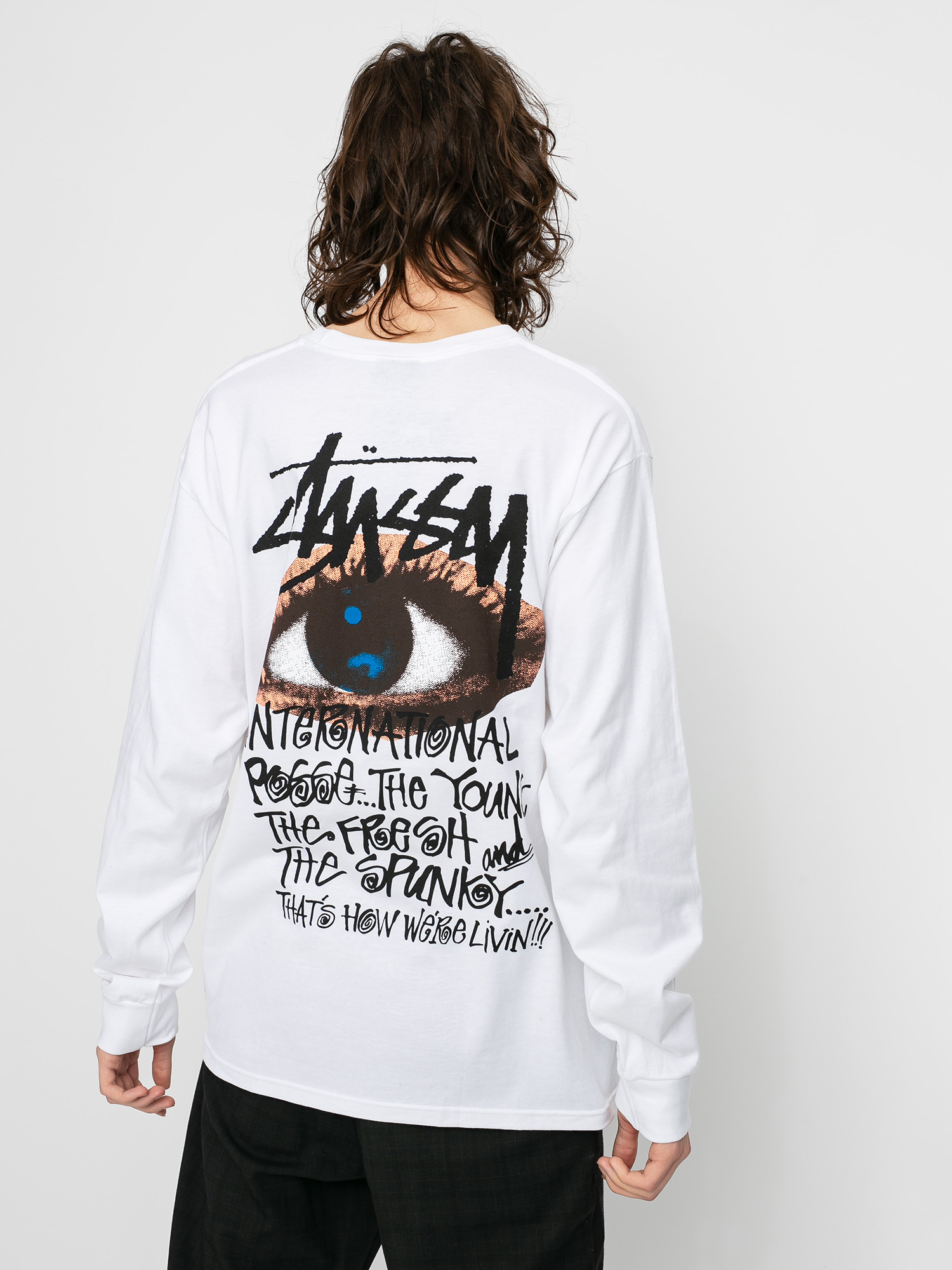 Longsleeve Stussy Ocular (white)