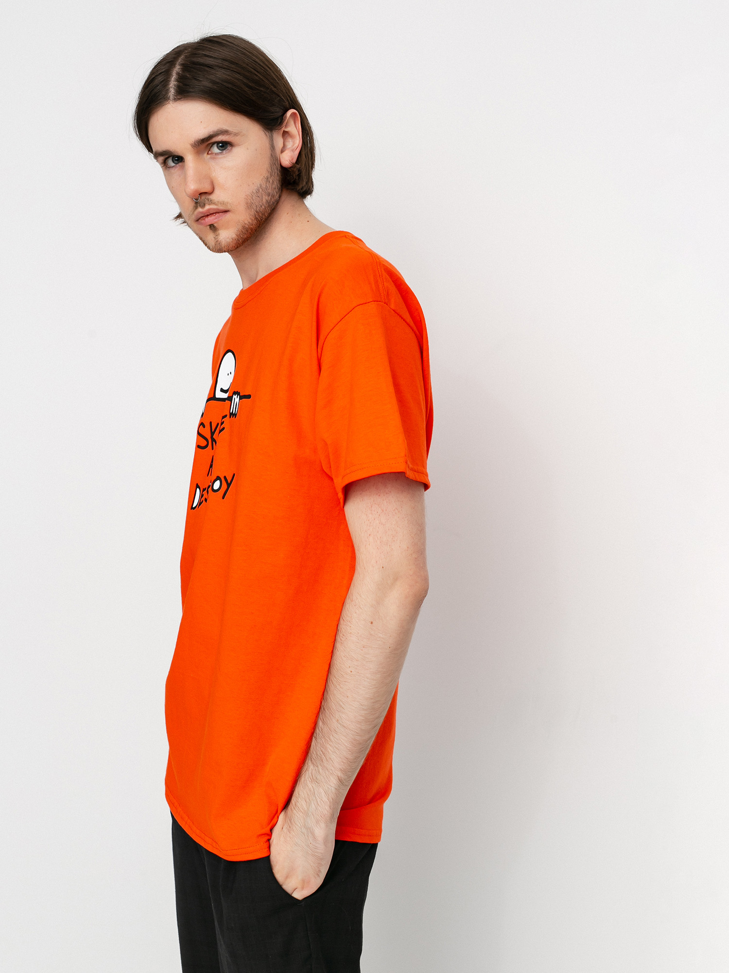 T-shirt Thrasher Gonz Sad Logo (orange)