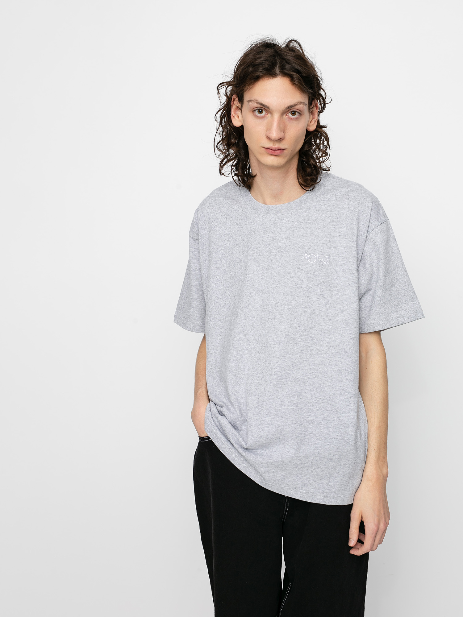 T-shirt Polar Skate Script (sport grey)