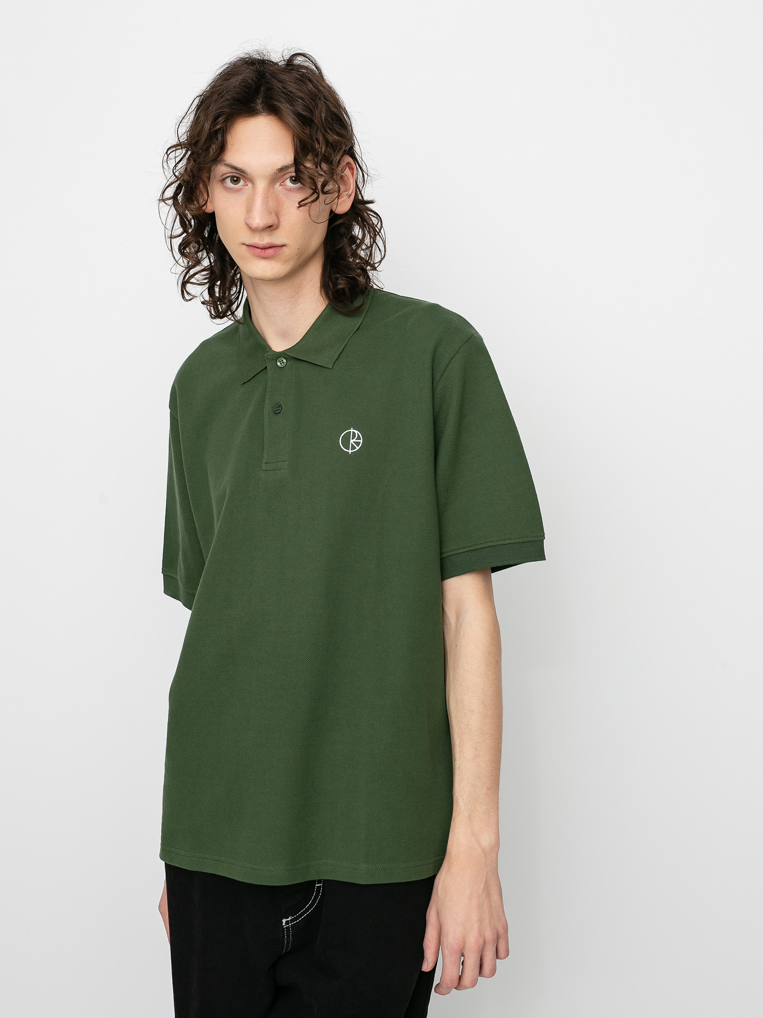 Polo Polar Skate Pique (hunter green)