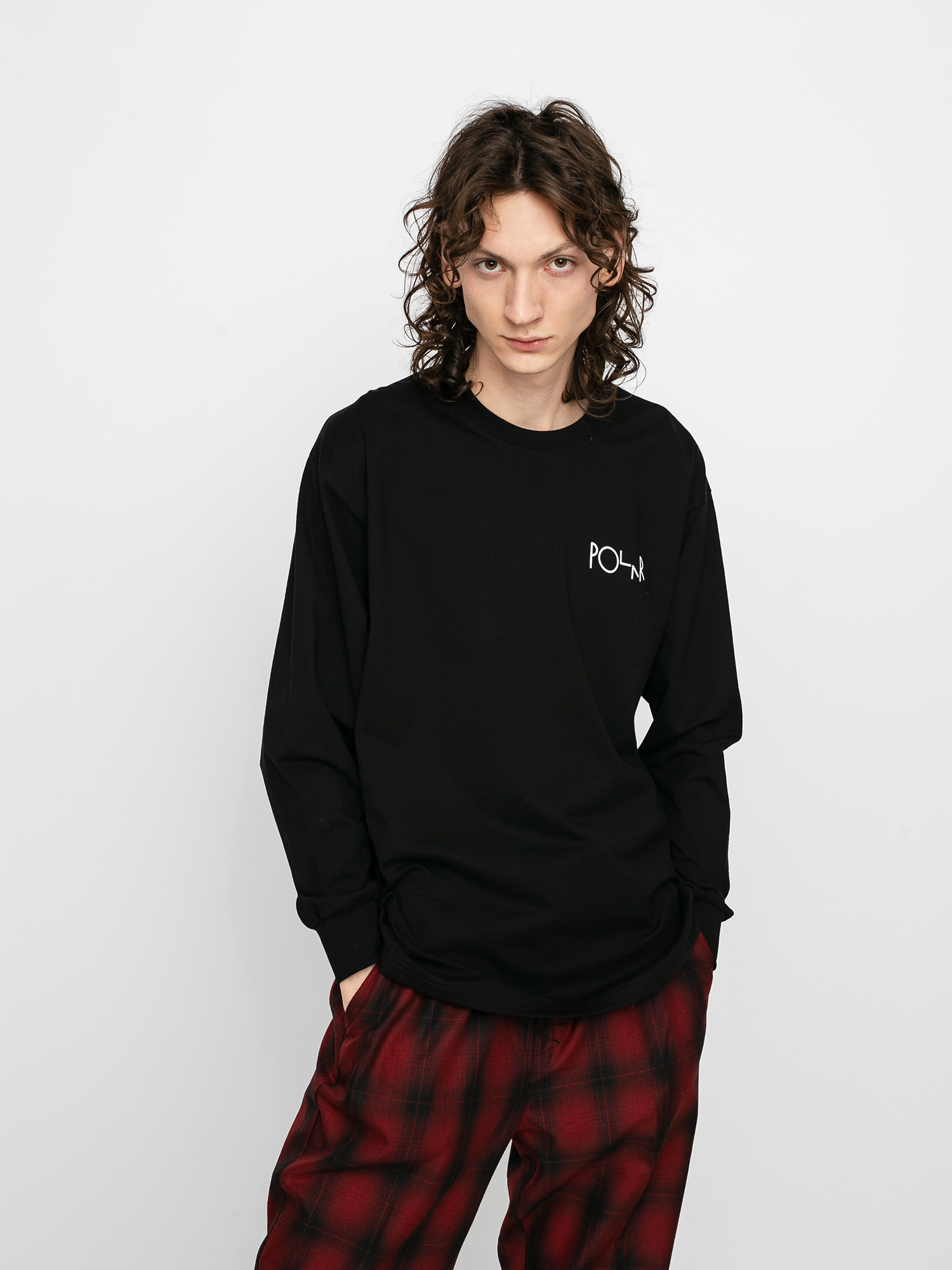 Longsleeve Polar Skate ACAB Fill Logo (black)