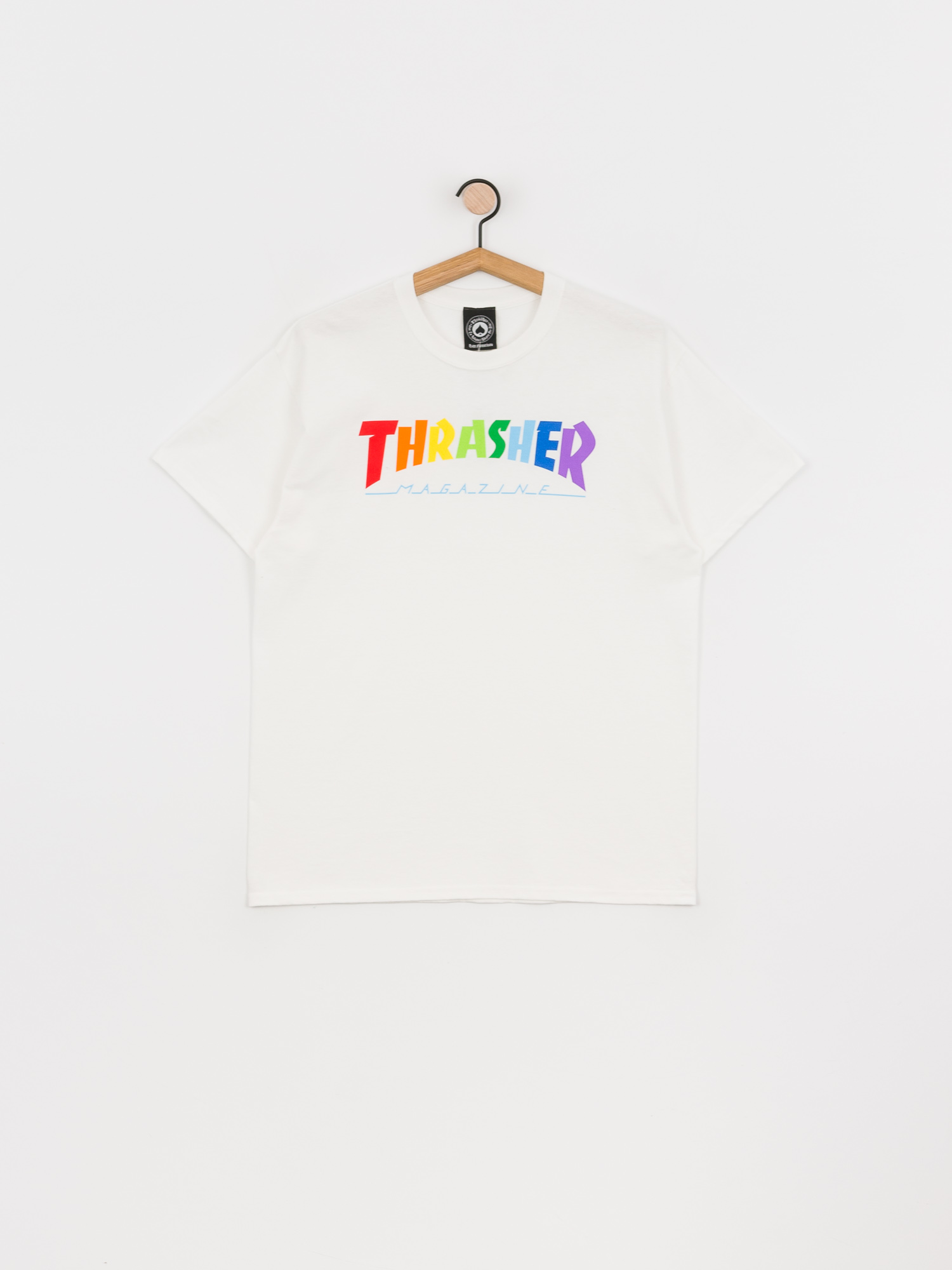 T-shirt Thrasher Rainbow Mag (white)
