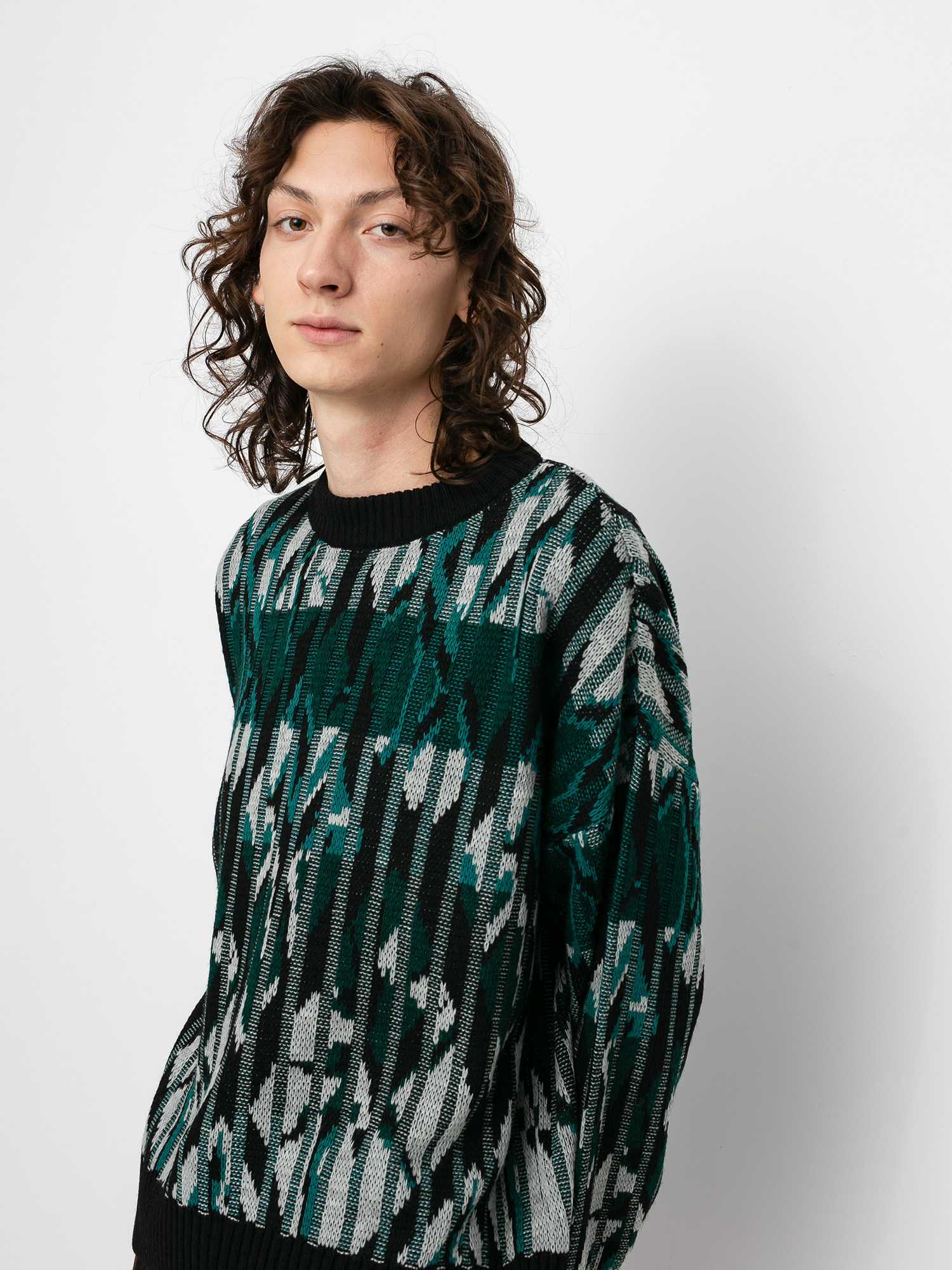 Sweter Polar Skate Paul Knit (black)