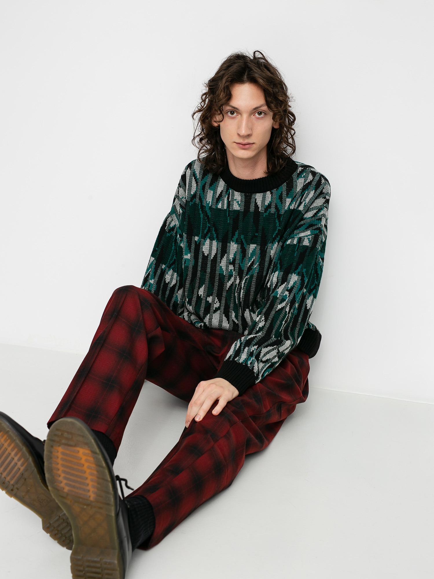 Sweter Polar Skate Paul Knit (black)