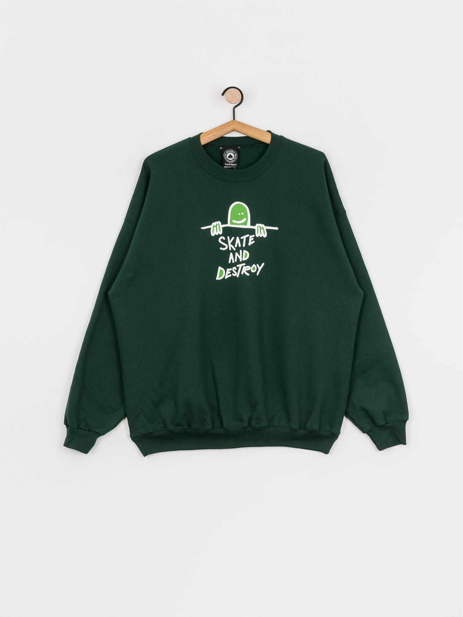 Bluza Thrasher Gonz Sad Logo Crew (forest green)