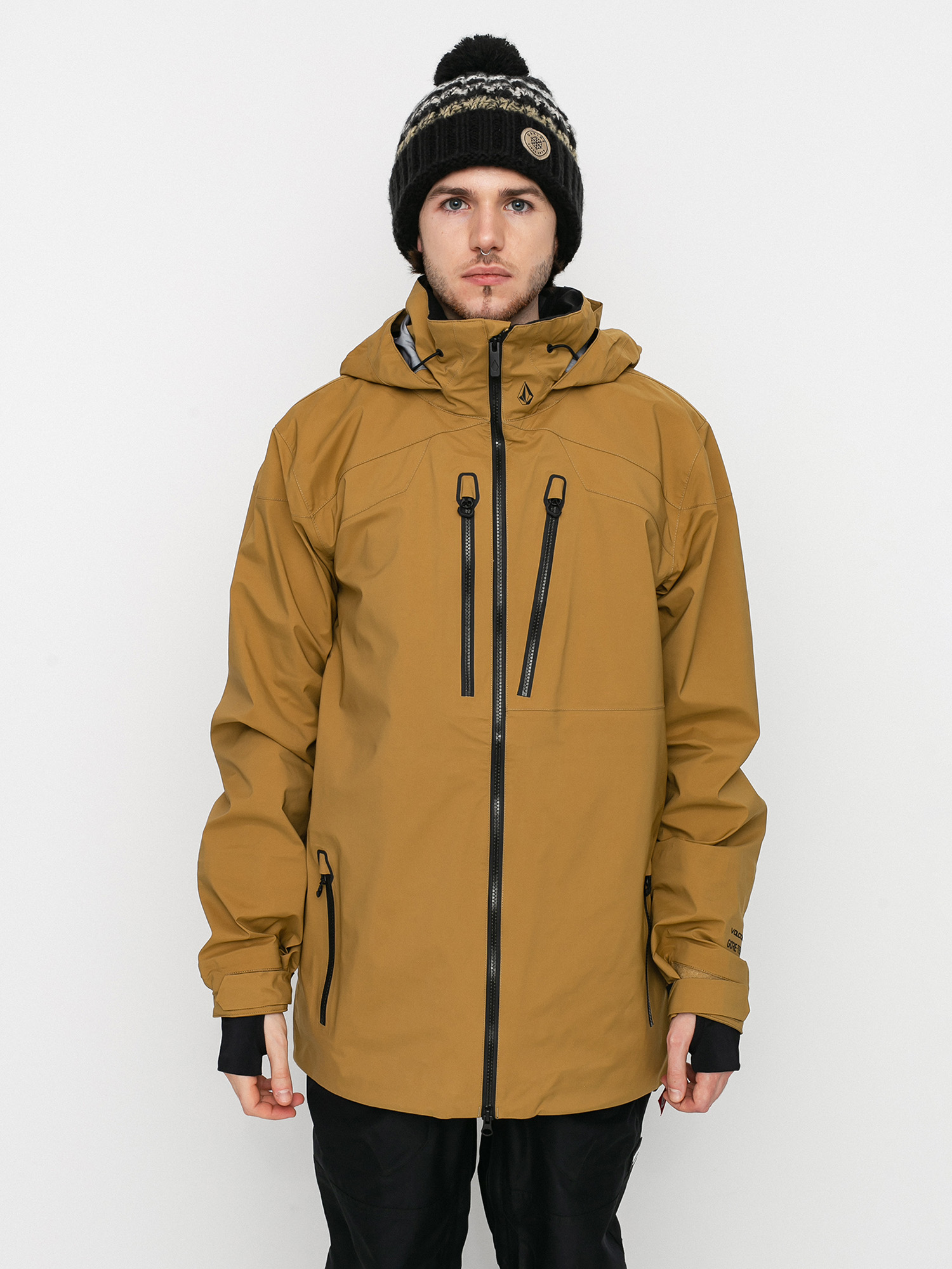 Męska Kurtka snowboardowa Volcom Guch Stretch Gore (burnt khaki)