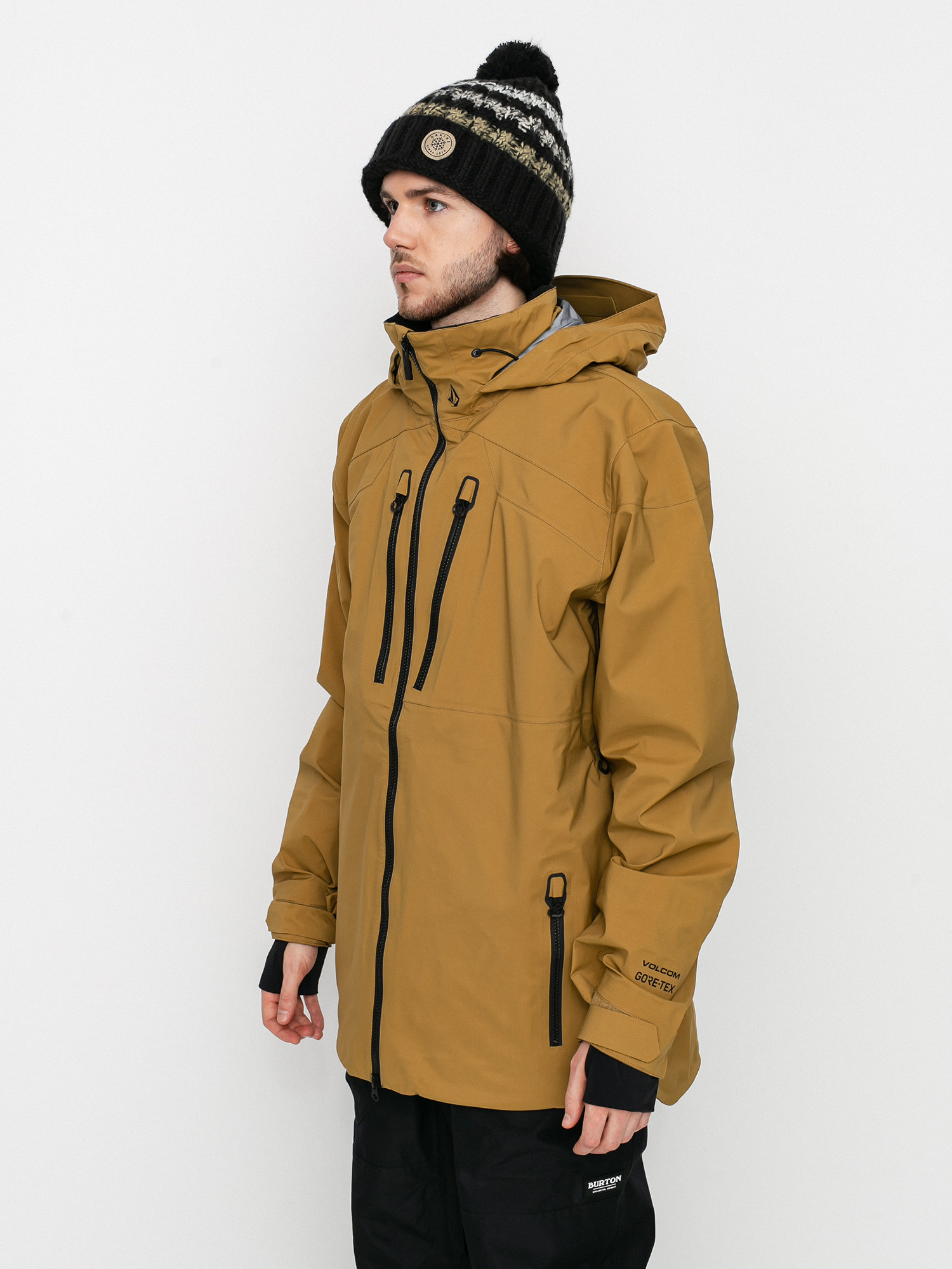 Męska Kurtka snowboardowa Volcom Guch Stretch Gore (burnt khaki)