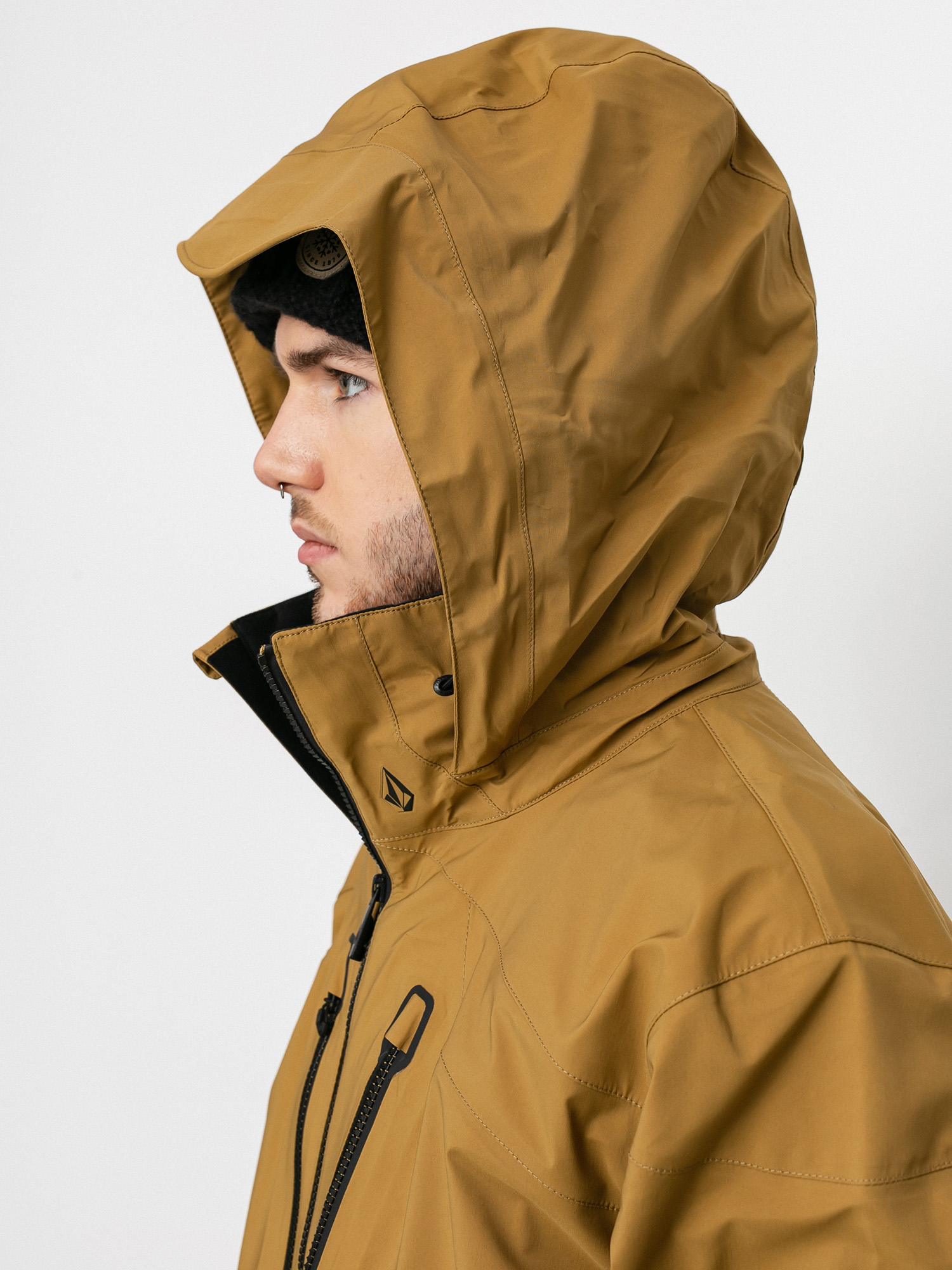 Męska Kurtka snowboardowa Volcom Guch Stretch Gore (burnt khaki)