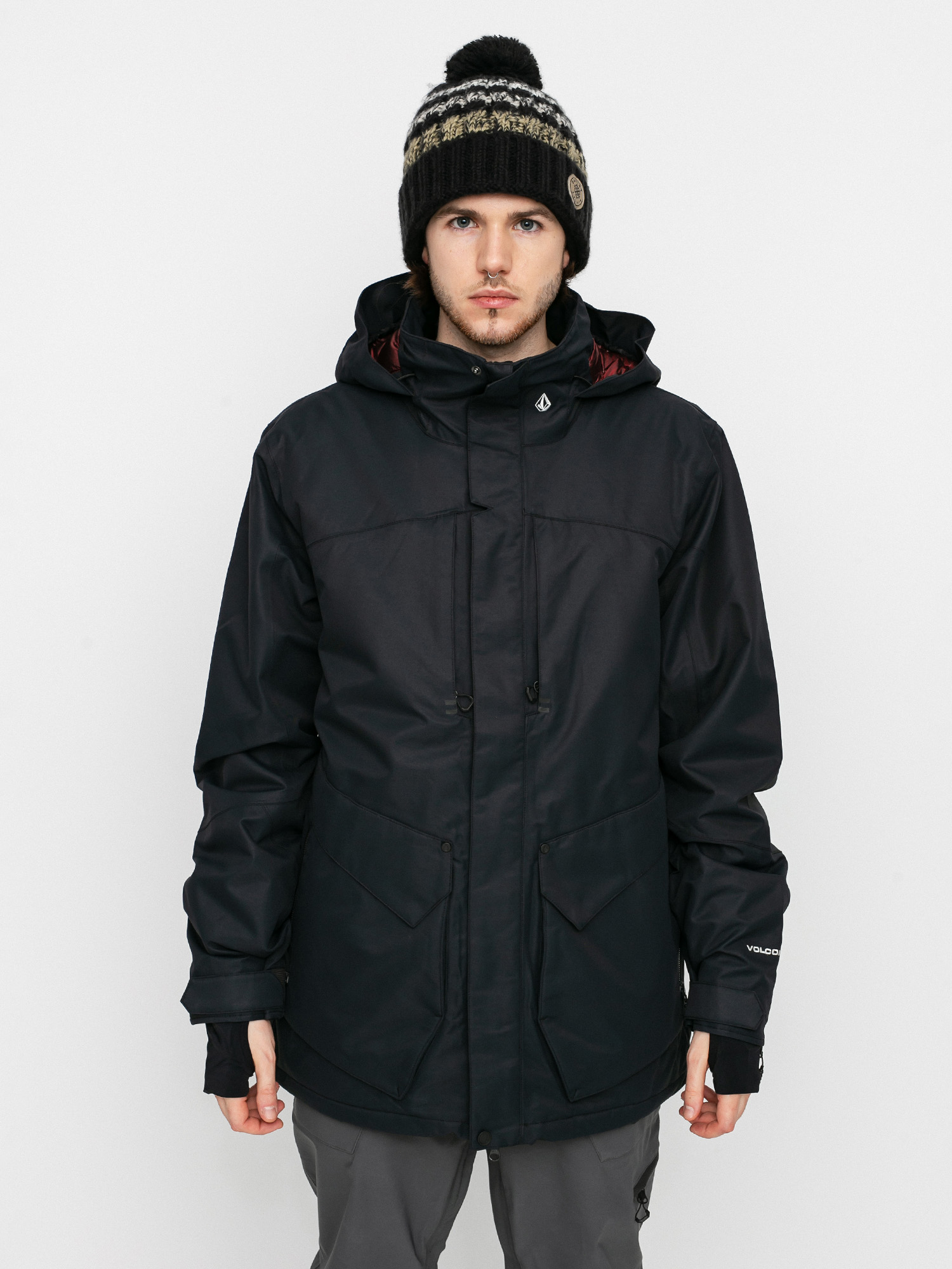 Męska Kurtka snowboardowa Volcom Anders 2L Tds (black)