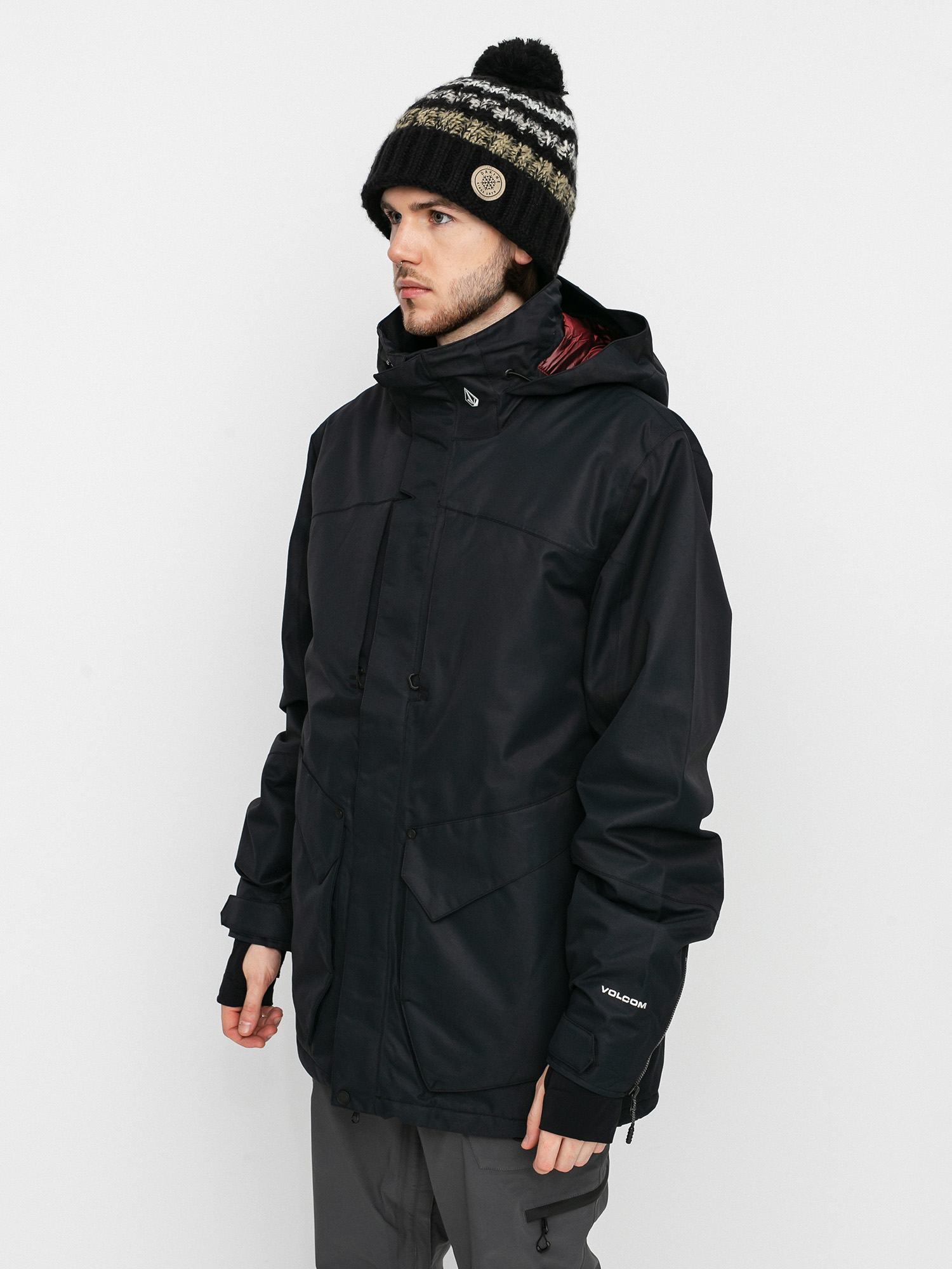 Męska Kurtka snowboardowa Volcom Anders 2L Tds (black)
