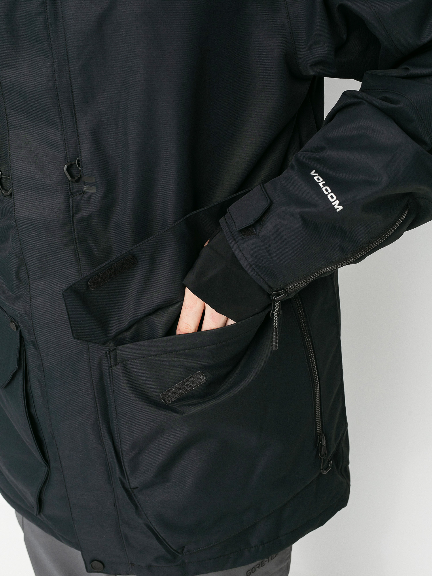 Męska Kurtka snowboardowa Volcom Anders 2L Tds (black)