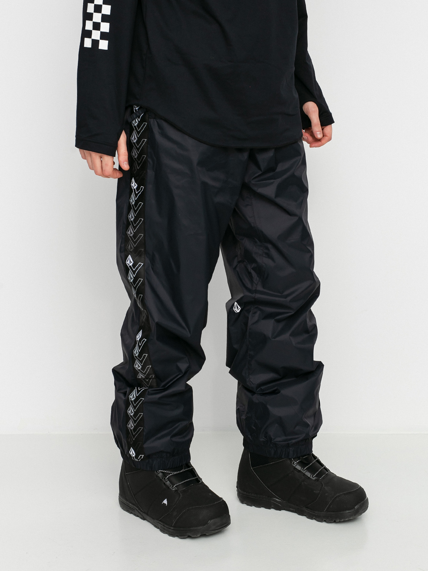 Męskie Spodnie snowboardowe Volcom Slashlapper (black)
