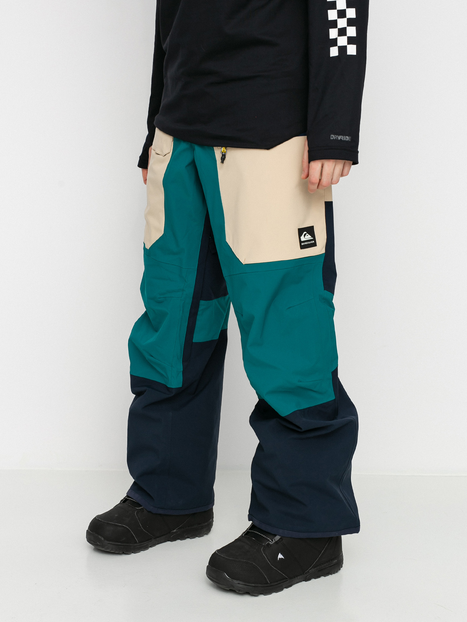 Męskie Spodnie snowboardowe Quiksilver Tr Stretch (everglade)