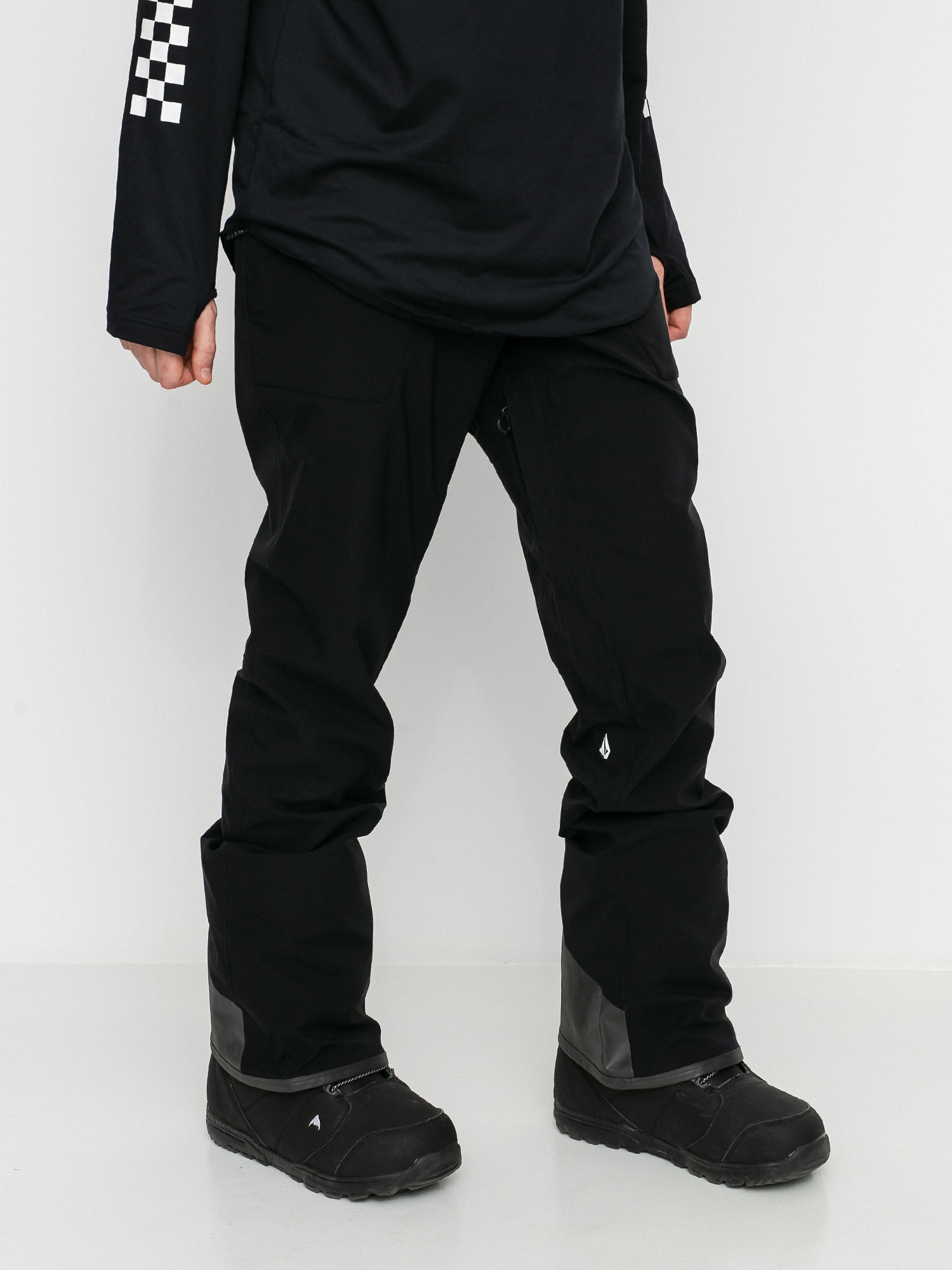 Męskie Spodnie snowboardowe Volcom Stretch Gore Tex (black)