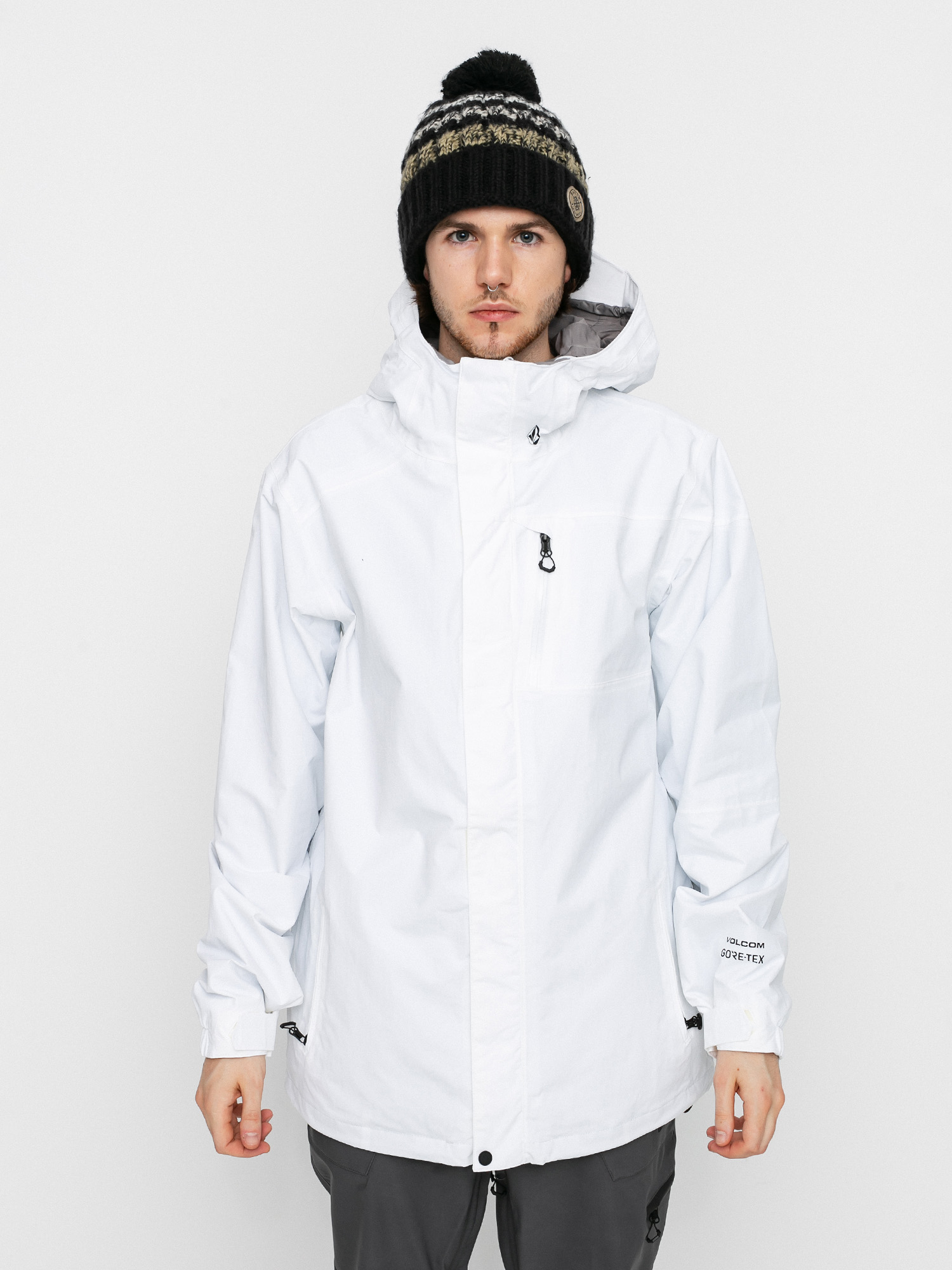 Męska Kurtka snowboardowa Volcom L Gore Tex (white)