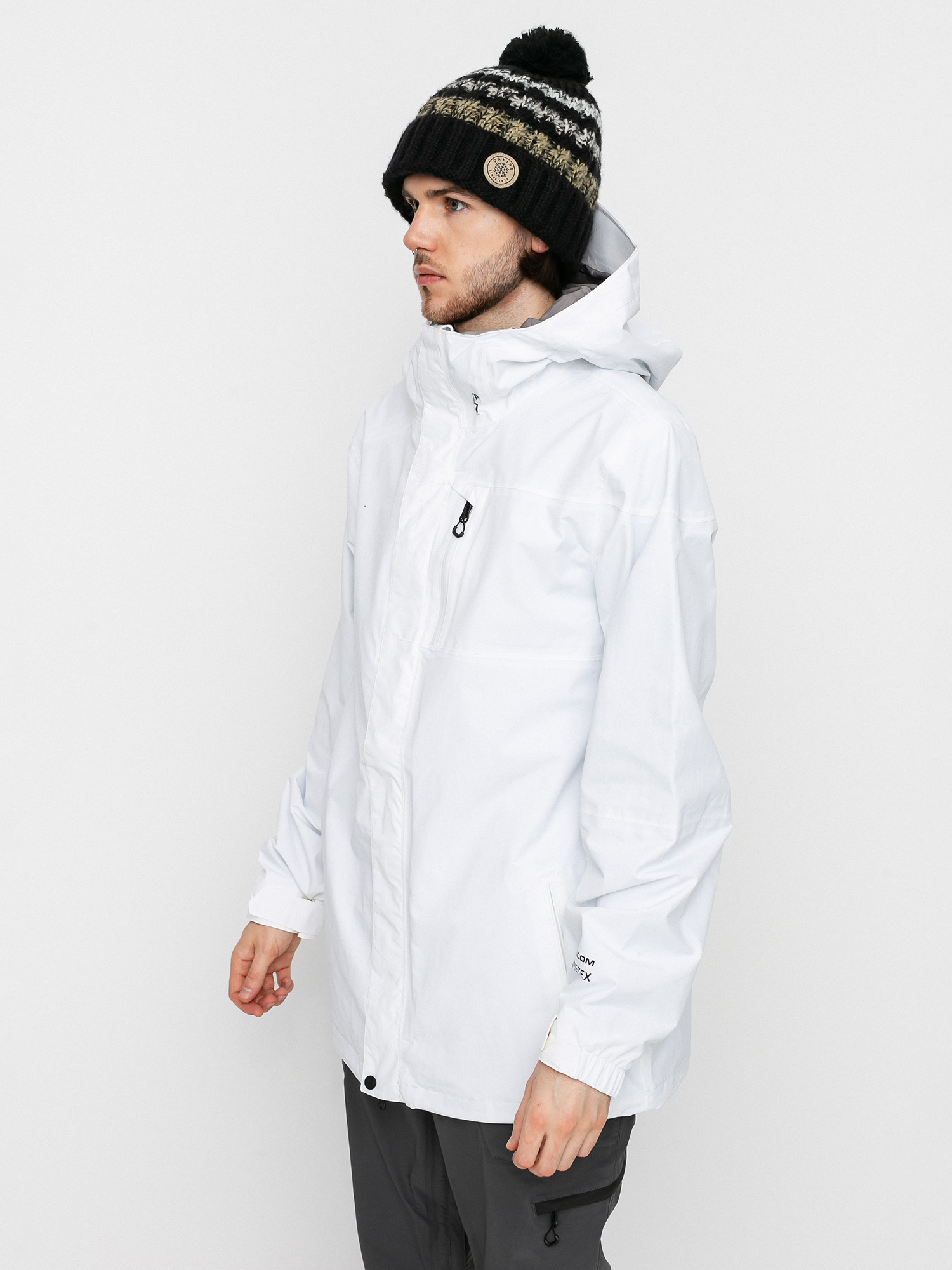 Męska Kurtka snowboardowa Volcom L Gore Tex (white)