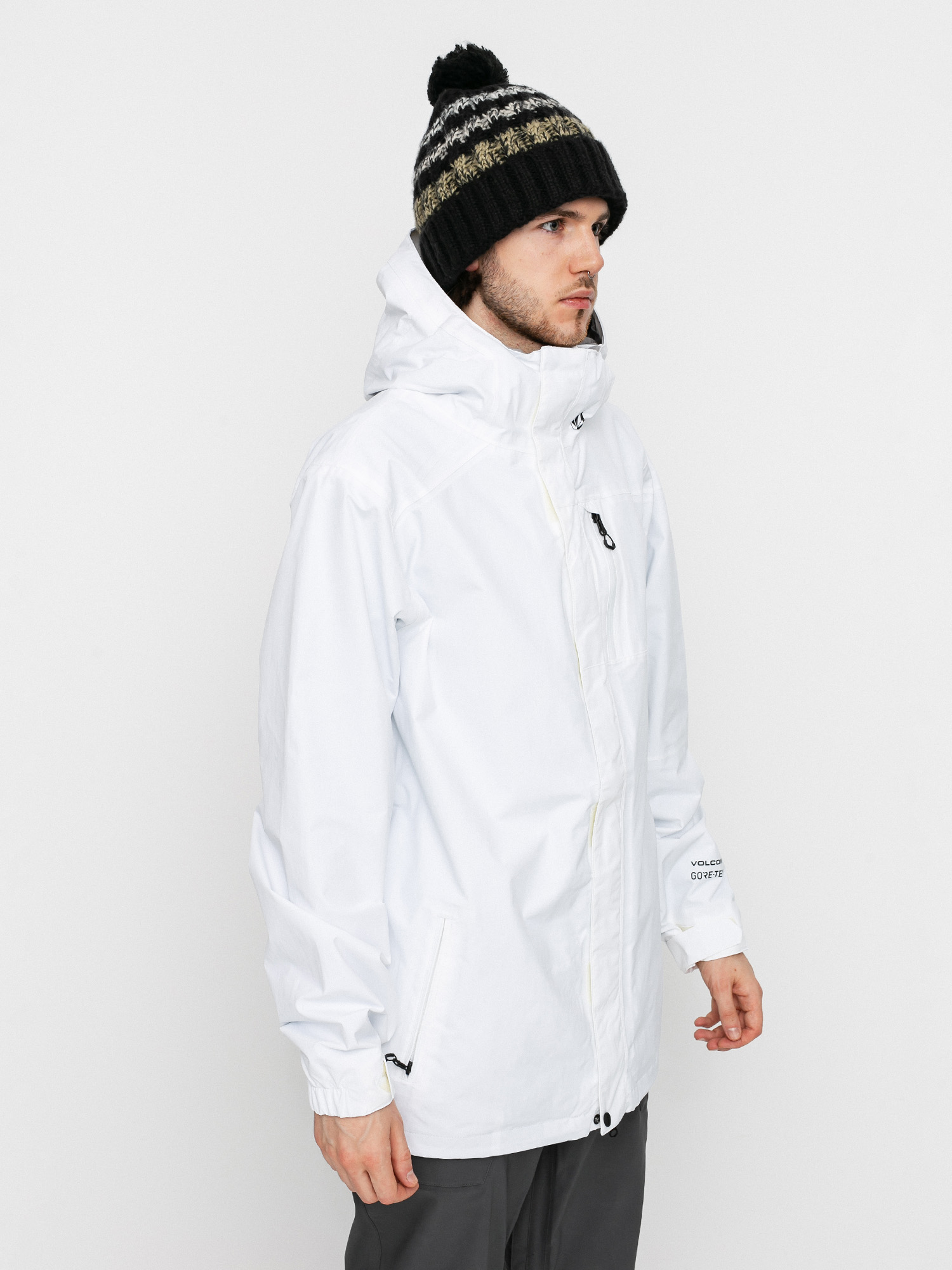 Męska Kurtka snowboardowa Volcom L Gore Tex (white)