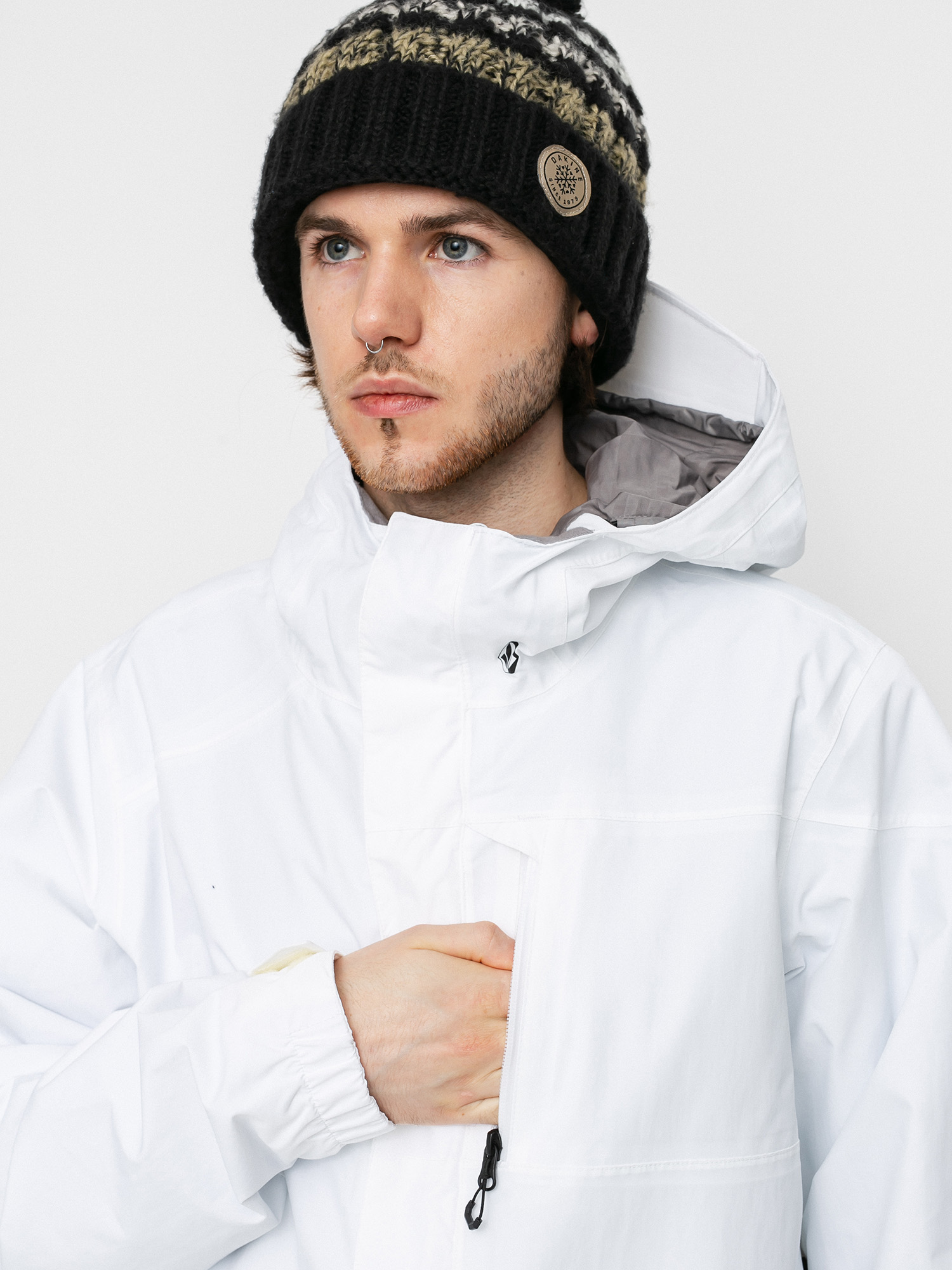 Męska Kurtka snowboardowa Volcom L Gore Tex (white)