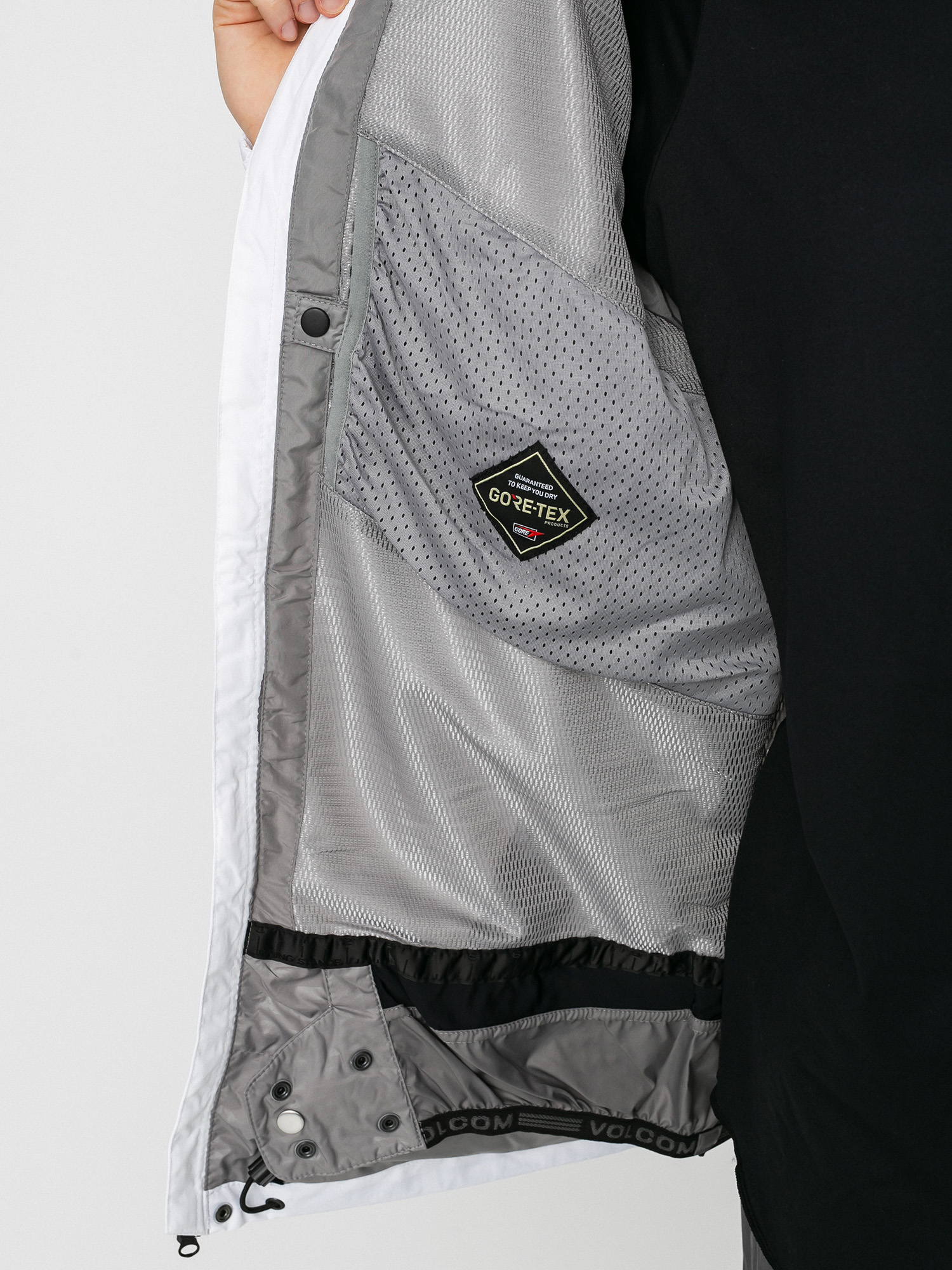 Męska Kurtka snowboardowa Volcom L Gore Tex (white)
