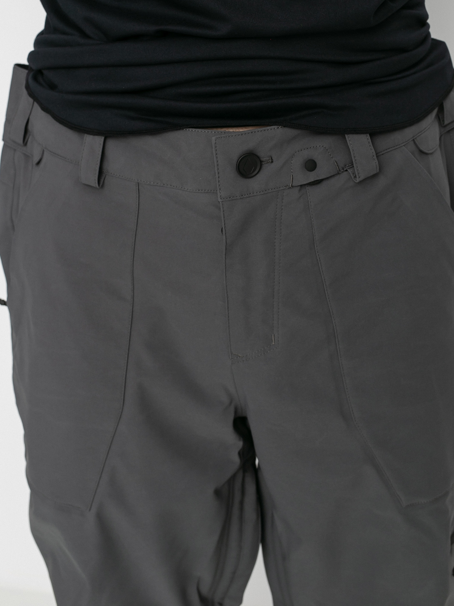 Męskie Spodnie snowboardowe Volcom Stretch Gore Tex (dark grey)