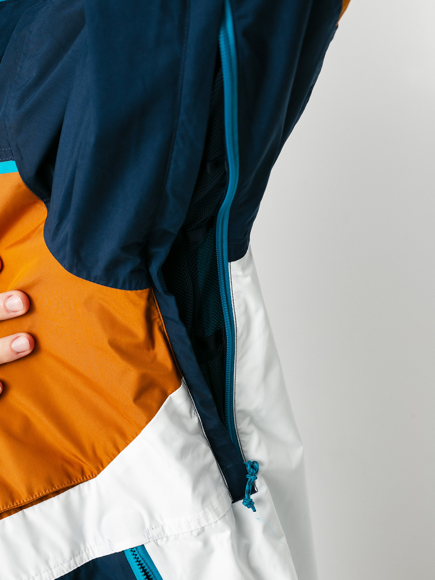 Męska Kurtka snowboardowa Burton Frostner (dress blue/true penny/stout white)