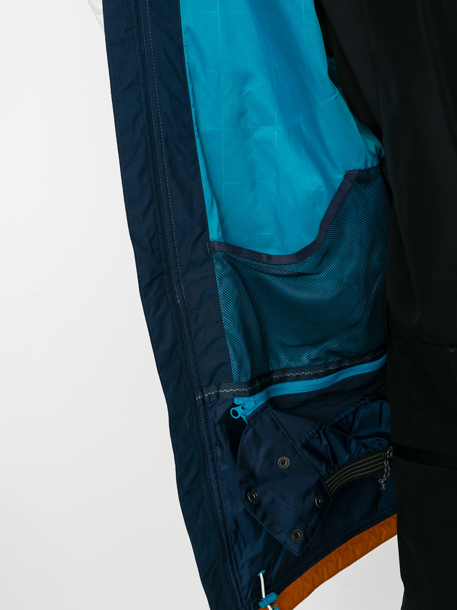 Męska Kurtka snowboardowa Burton Frostner (dress blue/true penny/stout white)