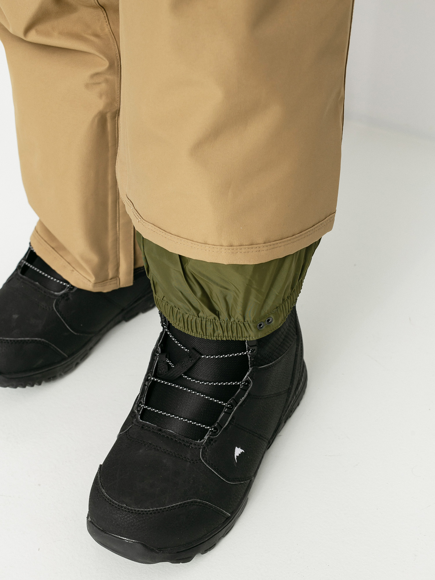 Męskie Spodnie snowboardowe Burton Gore Tex Reserve Bib (kelp)