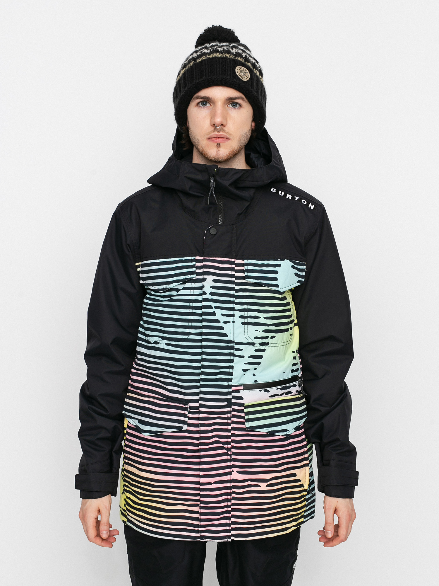 Męska Kurtka snowboardowa Burton Covert (true black/instigator)