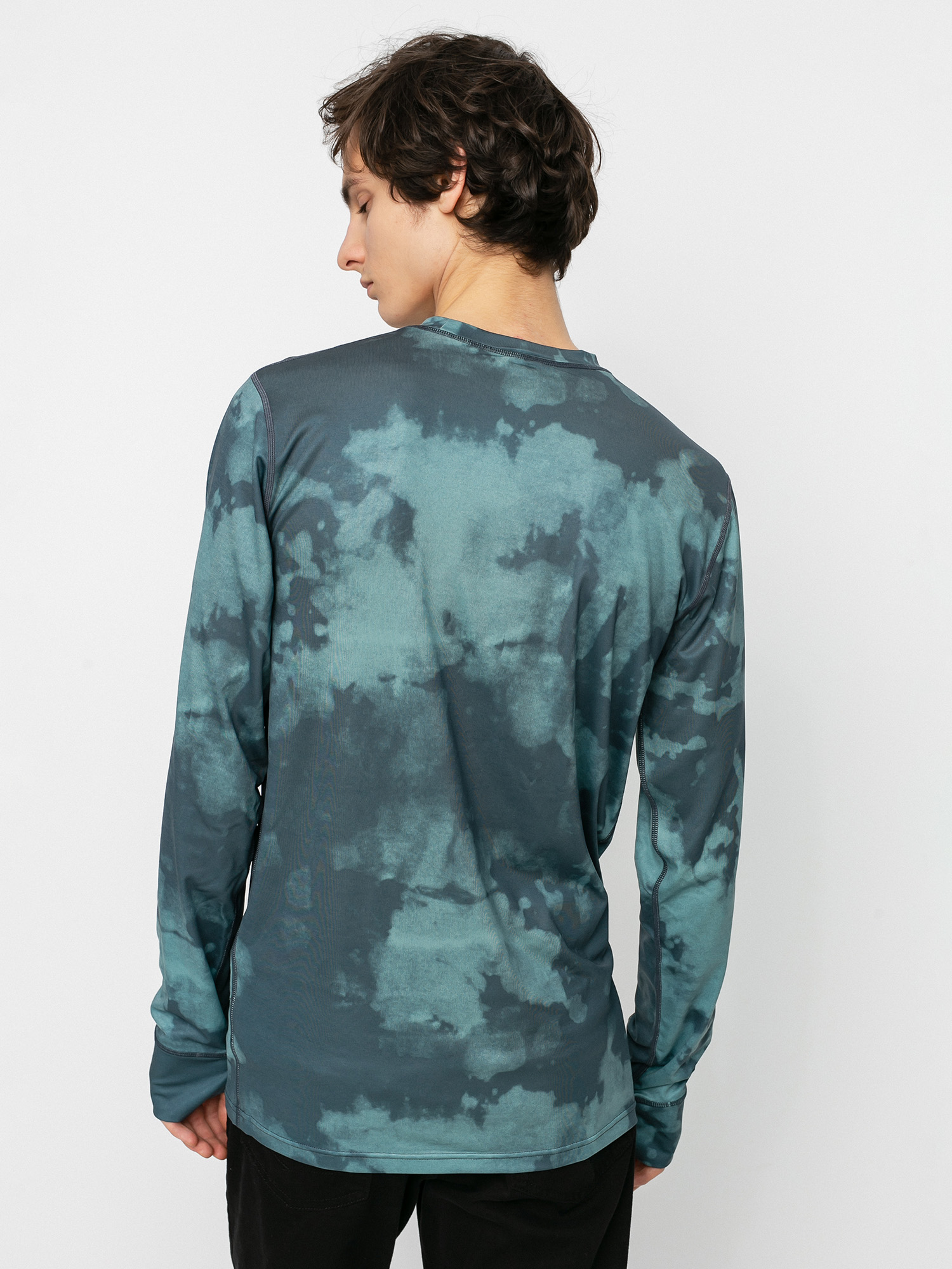 Męski Longsleeve aktywny Burton Lightweight X Base Layer (dark slate resist dye)
