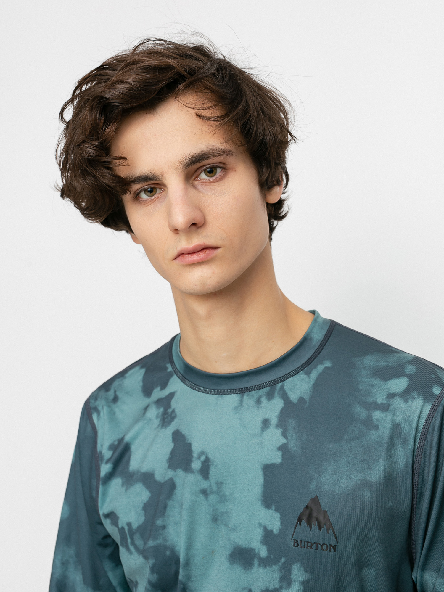Męski Longsleeve aktywny Burton Lightweight X Base Layer (dark slate resist dye)
