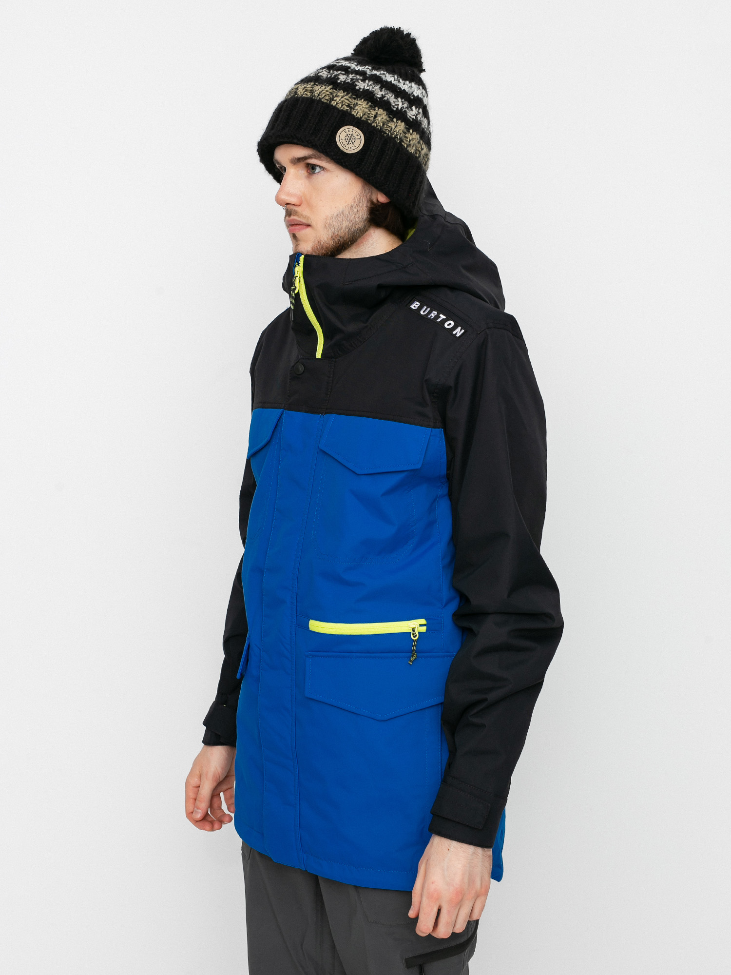 Męska Kurtka snowboardowa Burton Covert (true black/lapis blue)