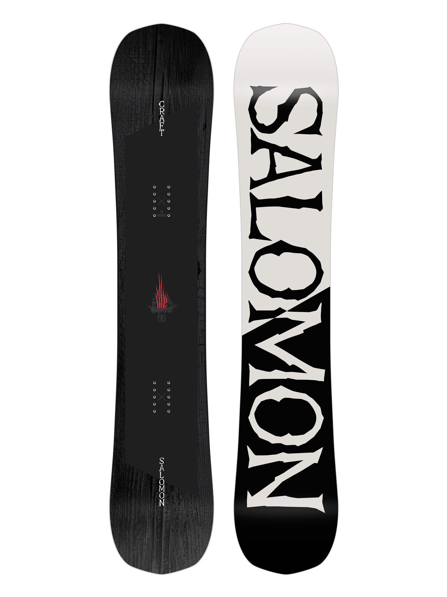 Męska Deska snowboardowa Salomon Craft (white/black)