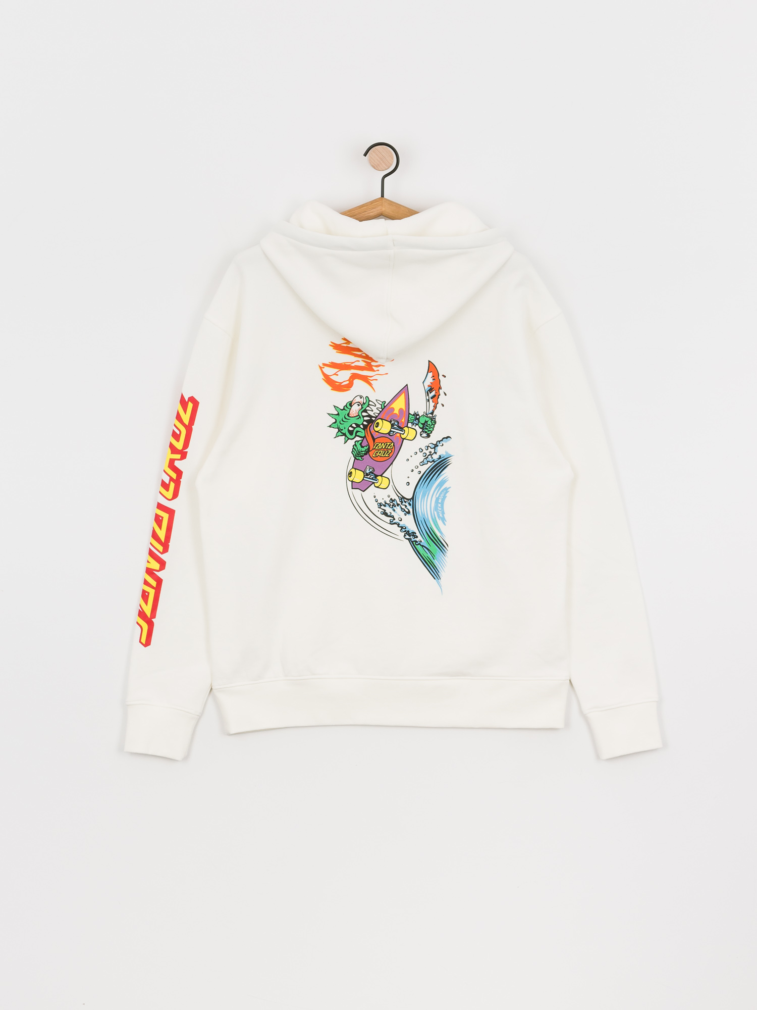 Bluza z kapturem ThirtyTwo Santa Cruz Repel HD (white)
