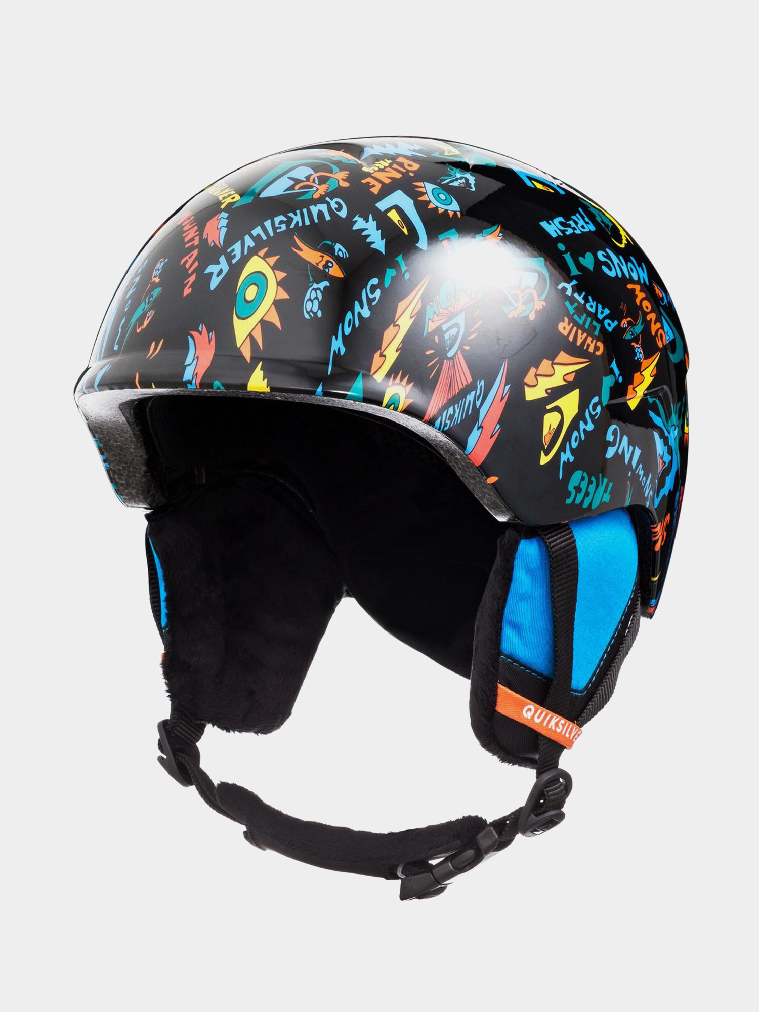 Kask Quiksilver Slush (true black ski fun)