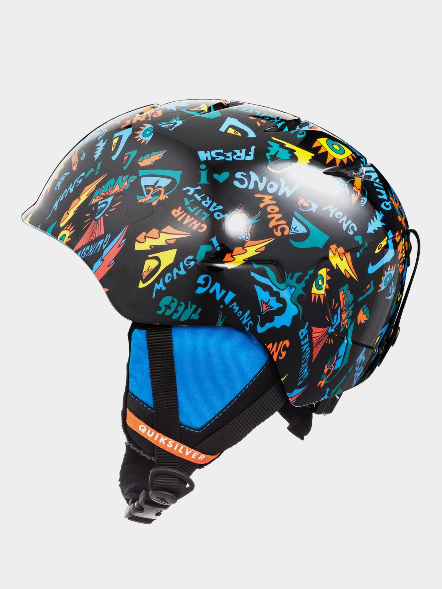 Kask Quiksilver Slush (true black ski fun)