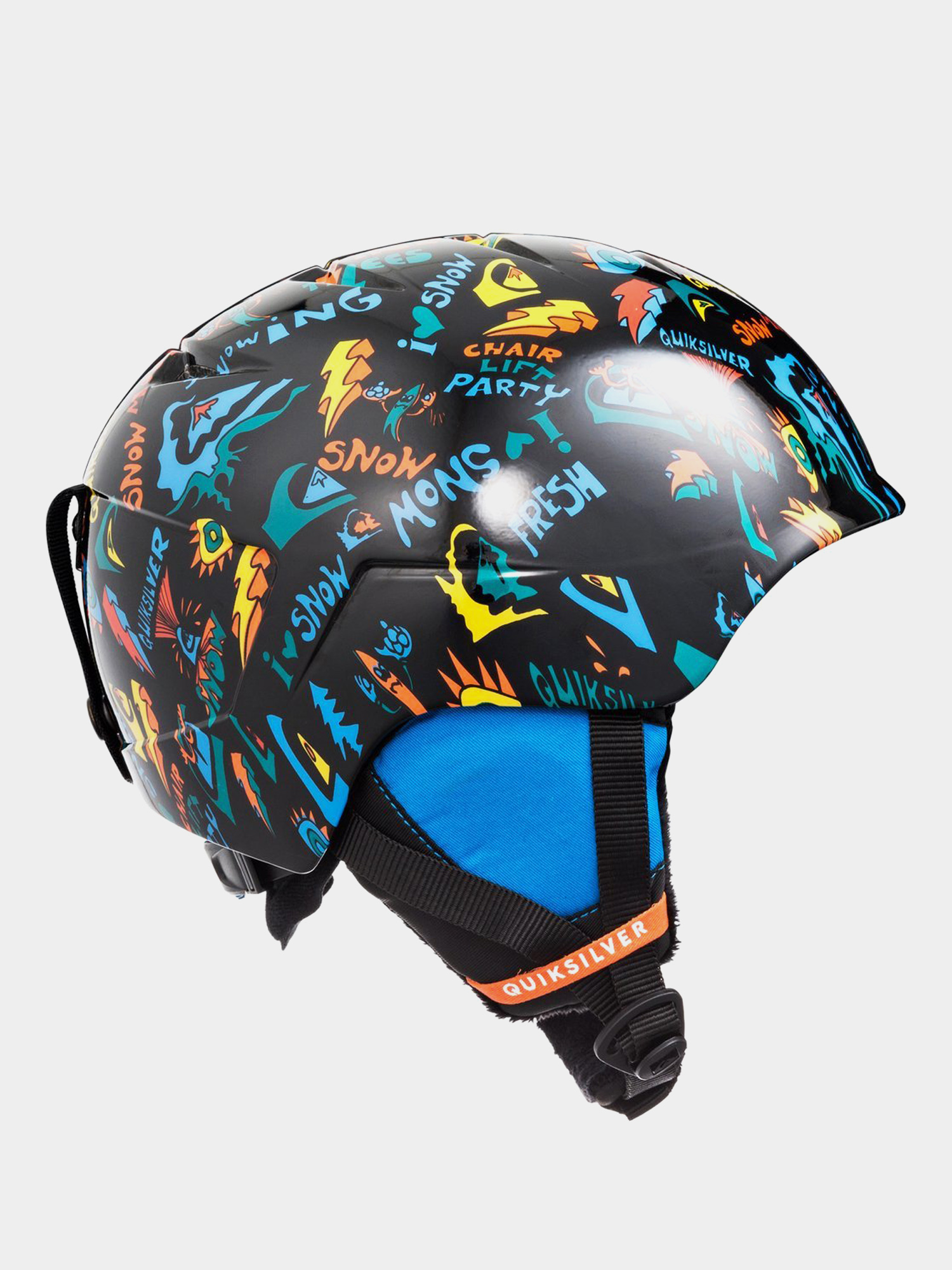 Kask Quiksilver Slush (true black ski fun)